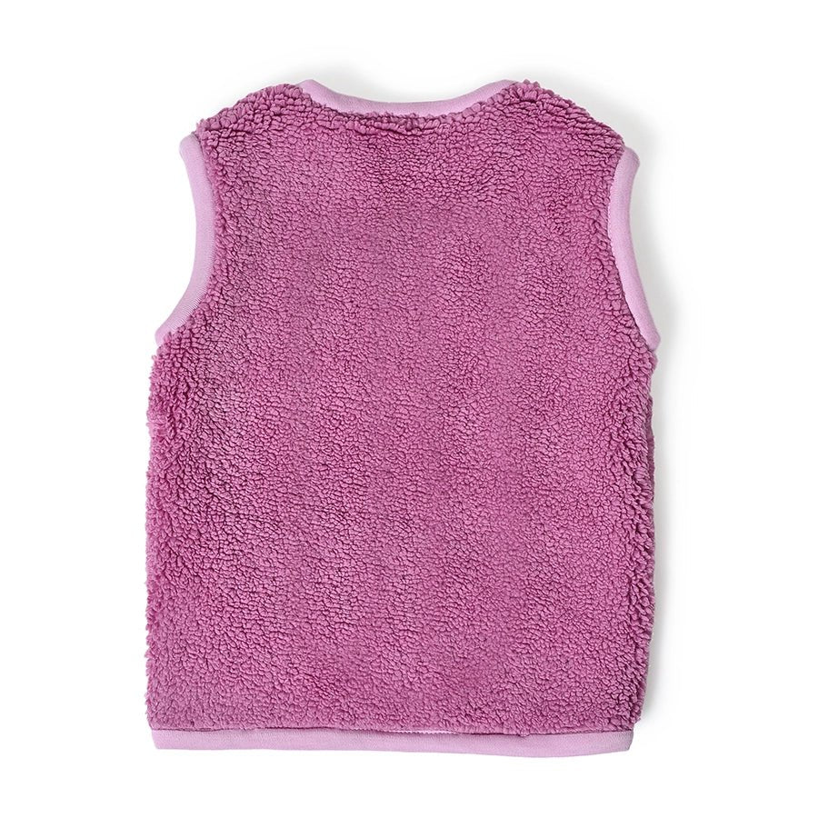 Misty Mulberry Reversible Baby Jacket Pink - Baby Winter Clothes - Image 6