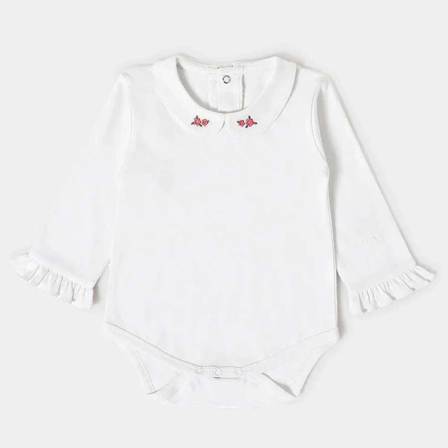 Misty White Romper With Light Green Baby Dungaree Set - Image 2