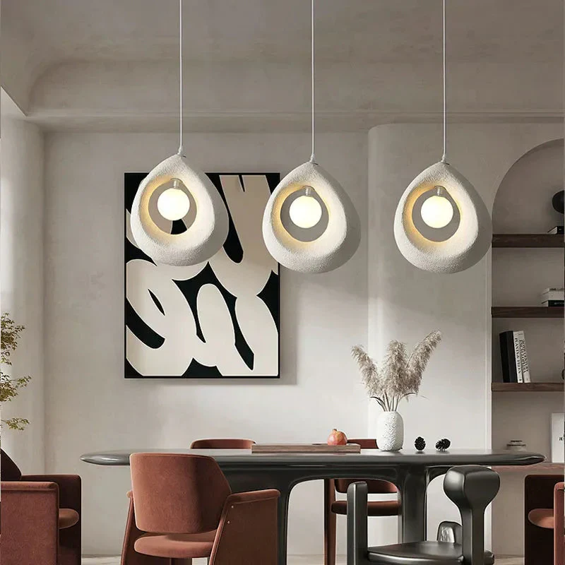 Modern Earthy style pendant light Chandelier for Living Room Outdoor Light - Warm White - Image 4