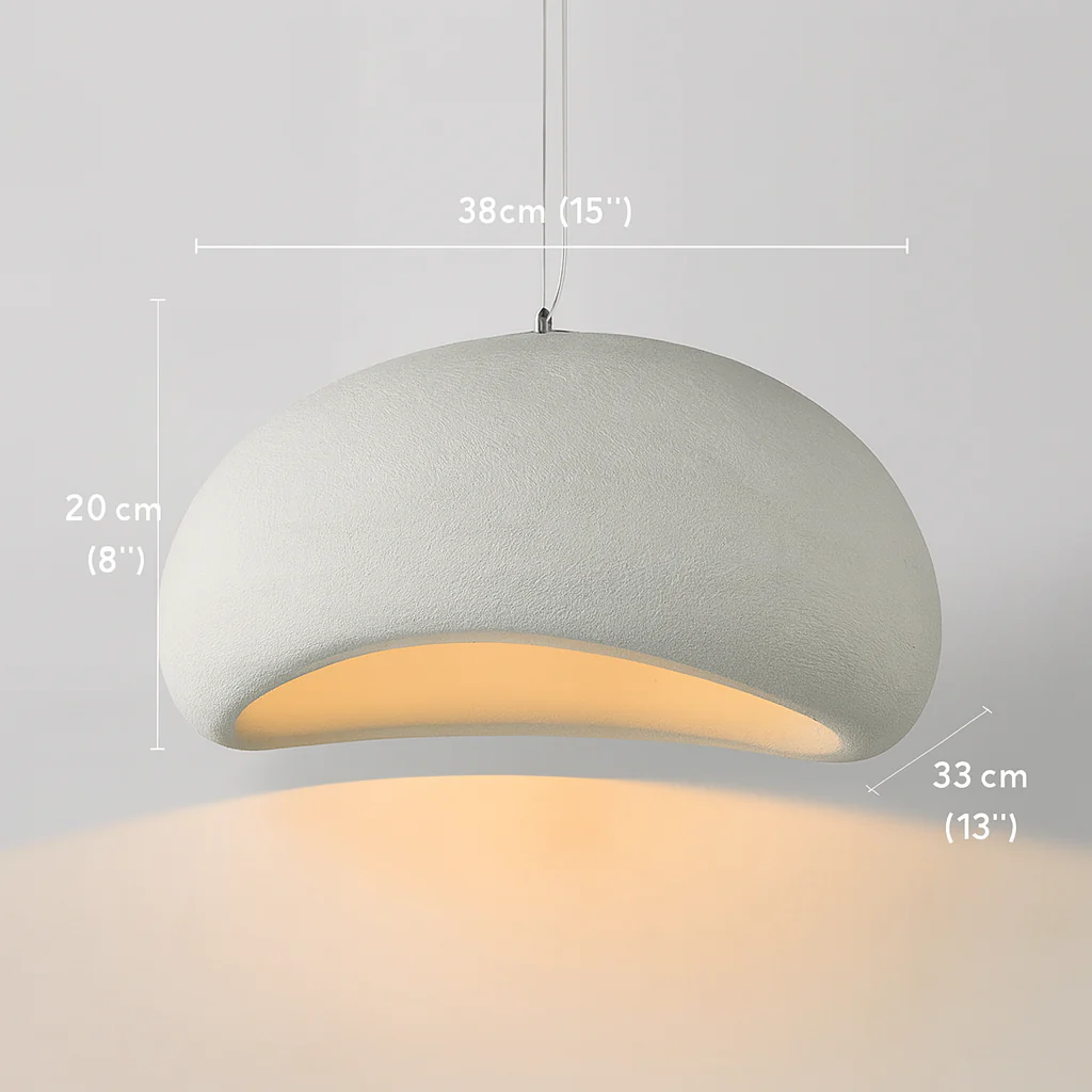 Modern Nordic Style Handemade Polystyrene chandelier Single Head Pendant Lamp for cafe bar dining room - Image 7