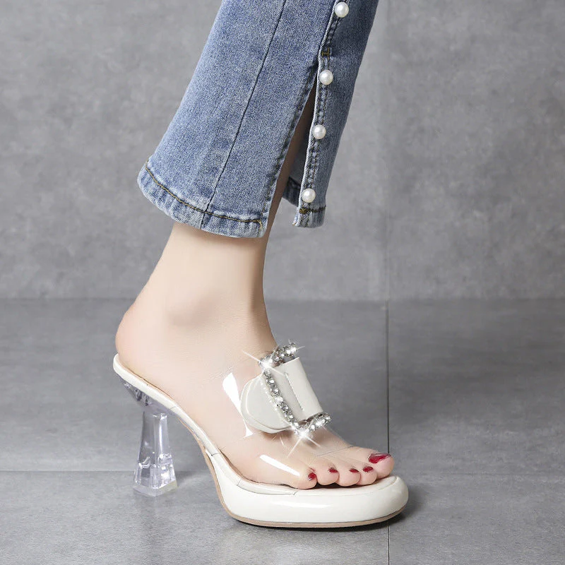 Molly Transparent Heels - Image 8