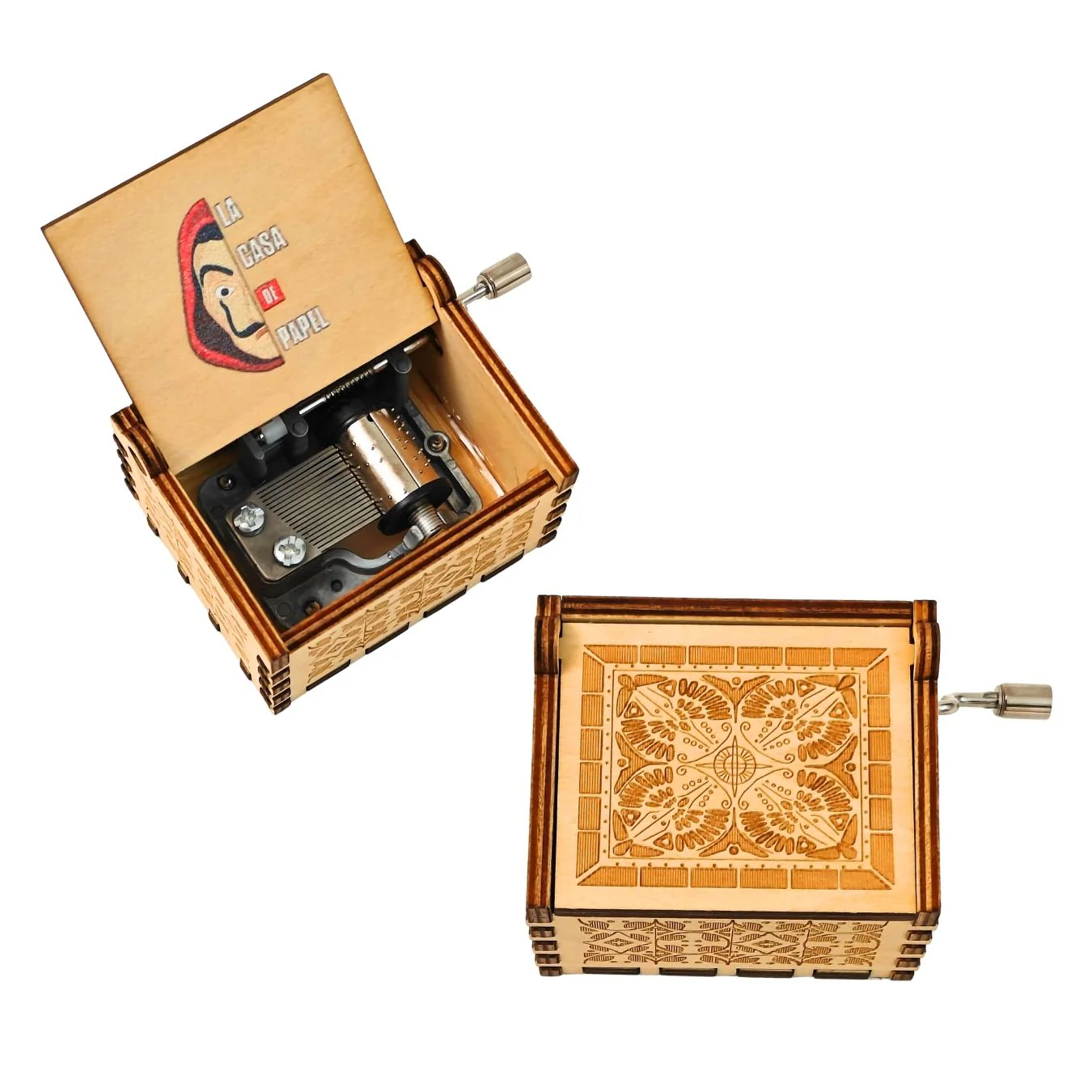 Money Heist Music Box - Plays Theme Song (hand-wound) - Image 2
