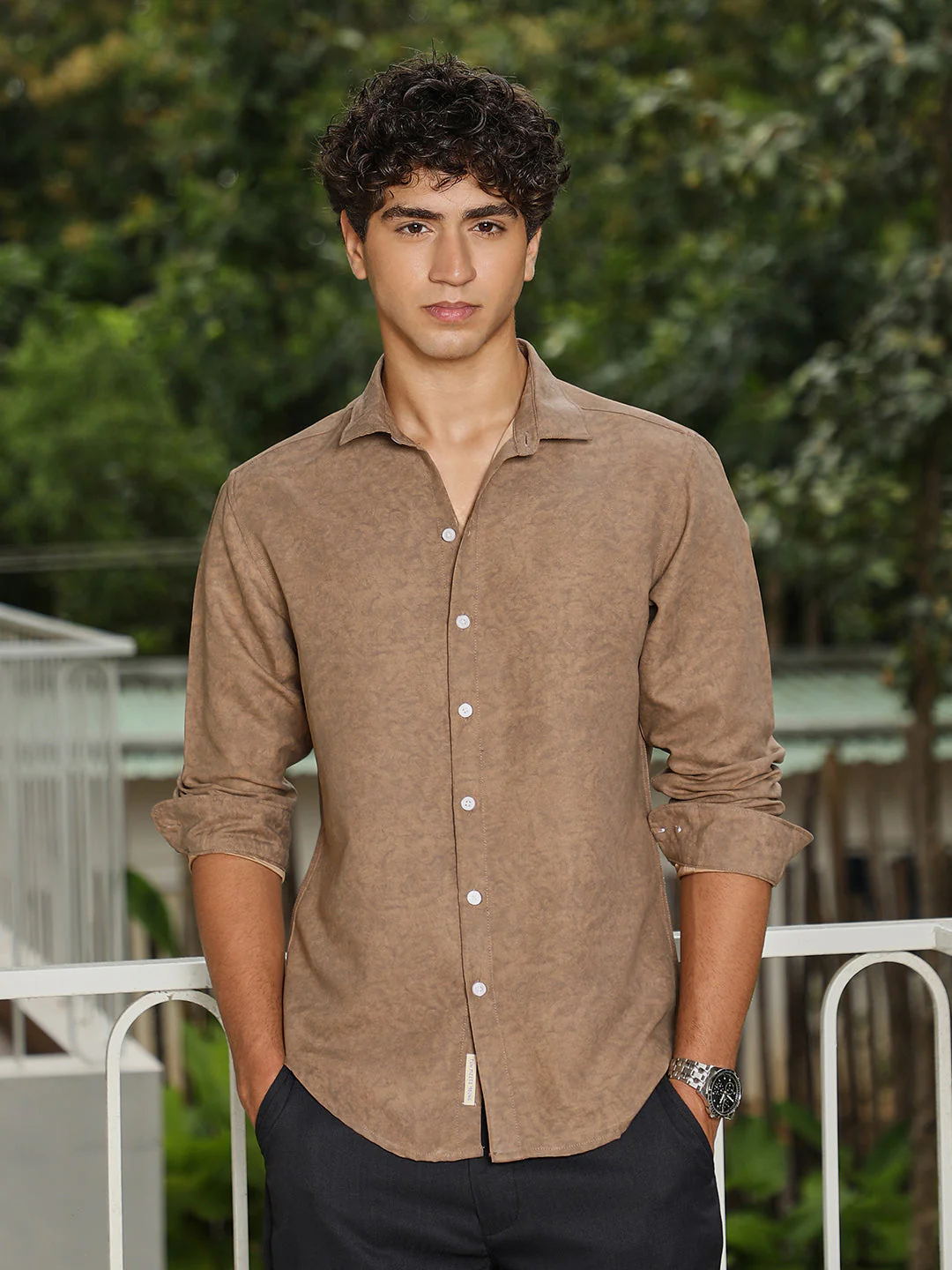 Mono-Fluid Imprint Shirt - Image 2