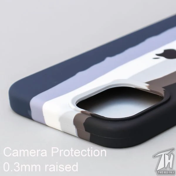 Monochrome Silicone Case For Apple Iphone 12 - Image 3