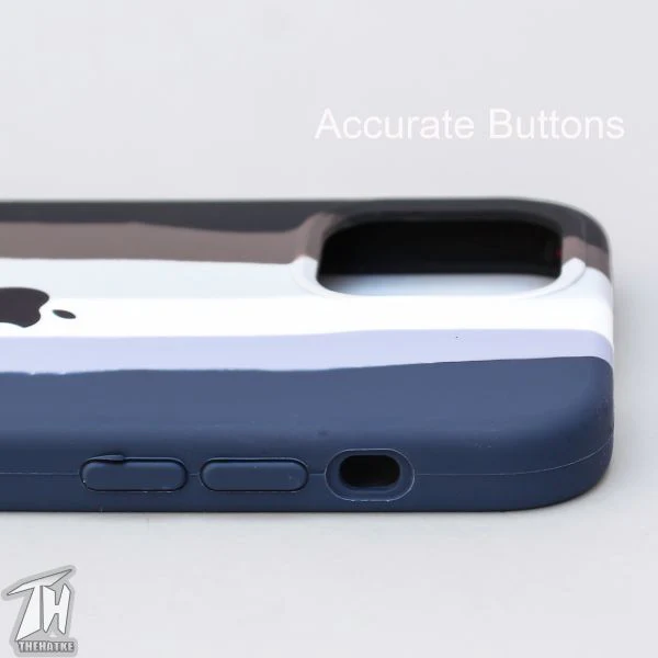 Monochrome Silicone Case For Apple Iphone 12 Pro Max - Image 5