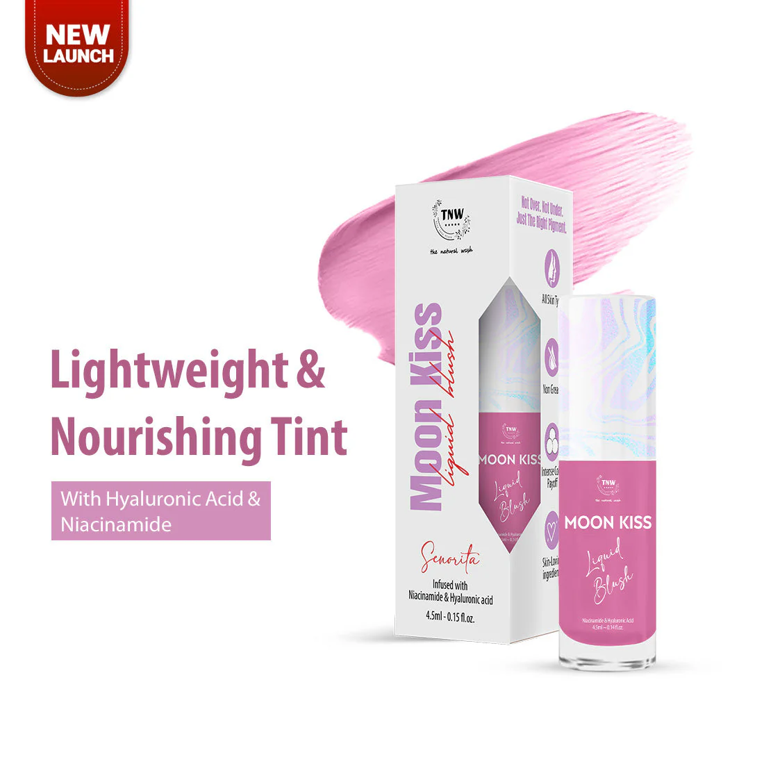 Moon Kiss Liquid Blush | Dewy & Long-Lasting Cheek Tint - Image 72