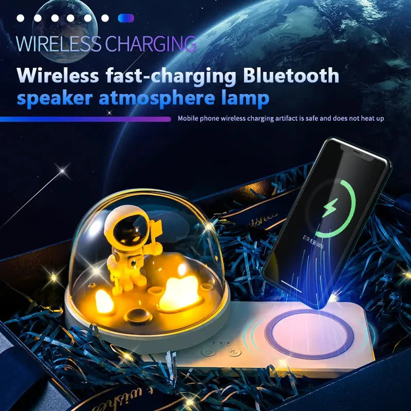Moon Landing Bluetooth Speaker & Wireless Charging - Image 3