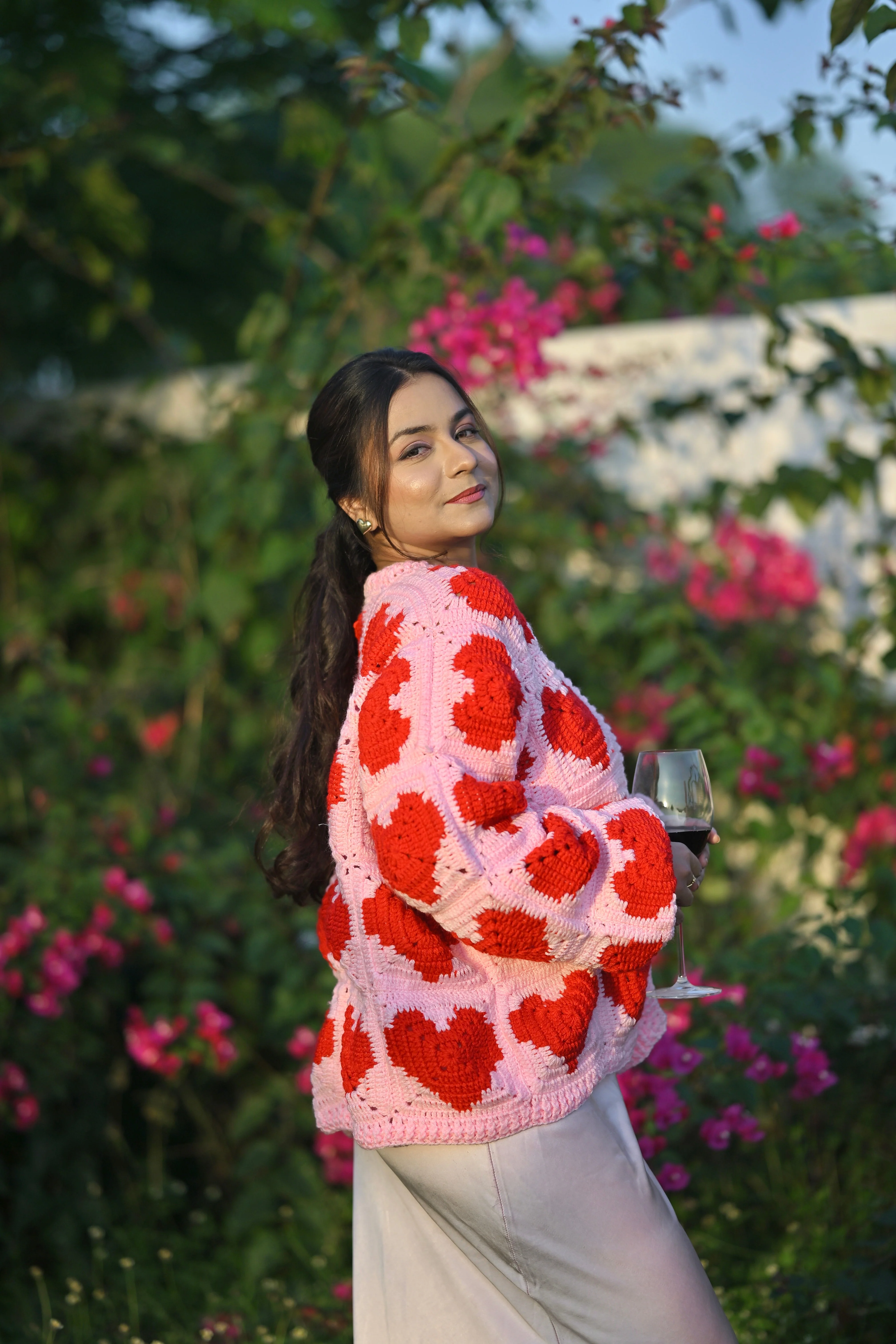 Morgana Heart Cardigan - Image 4
