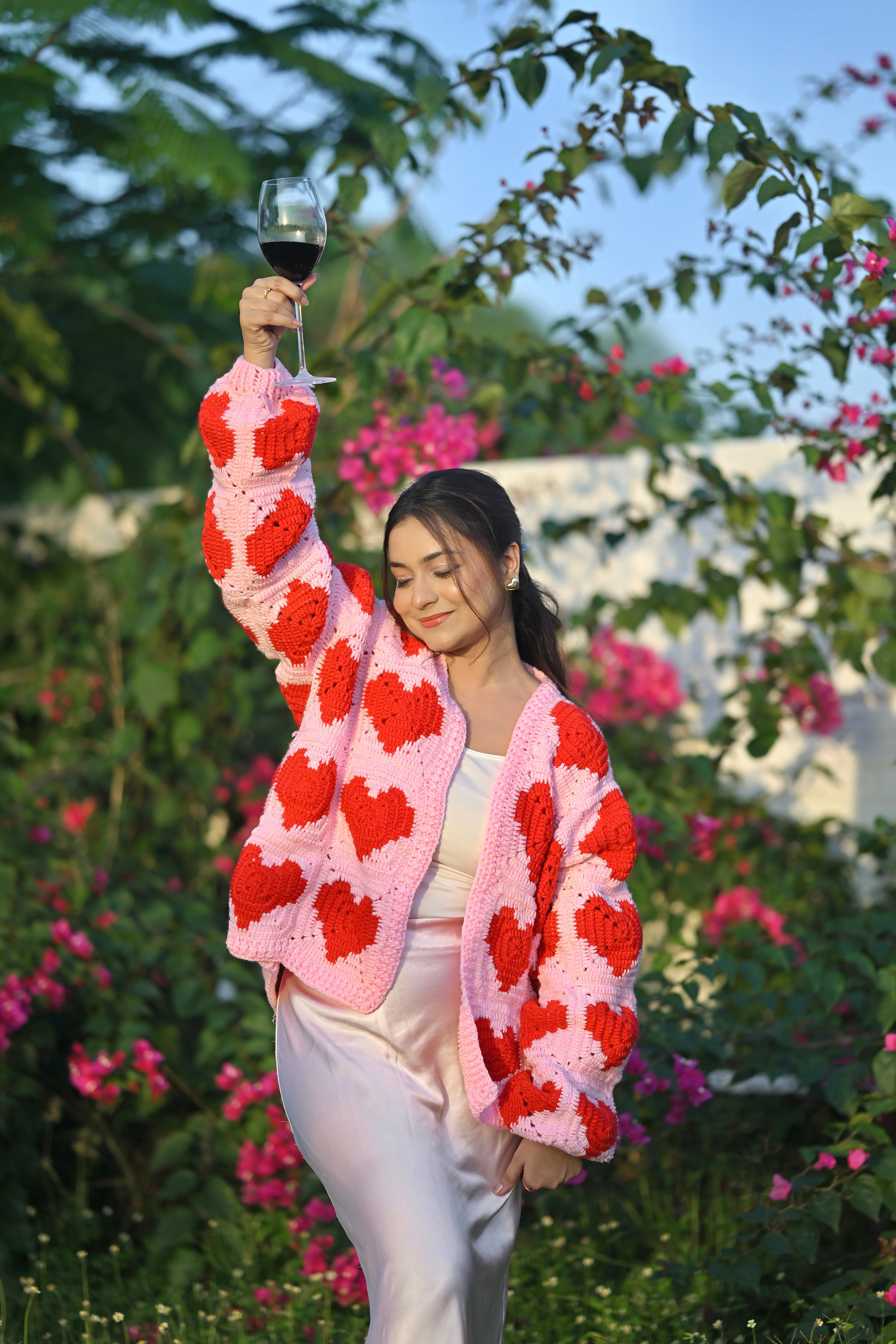 Morgana Heart Cardigan - Image 5