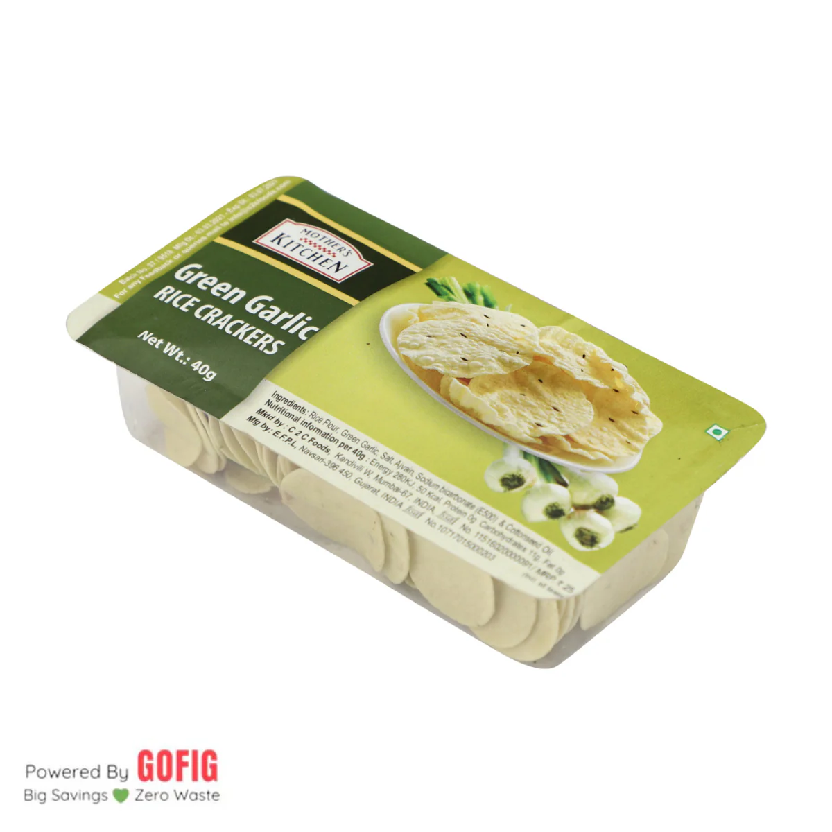 Mother's Kitchen Rice Crackers (35g x 22) + Pappadum (40g x 3) Assorted Pack - Image 25