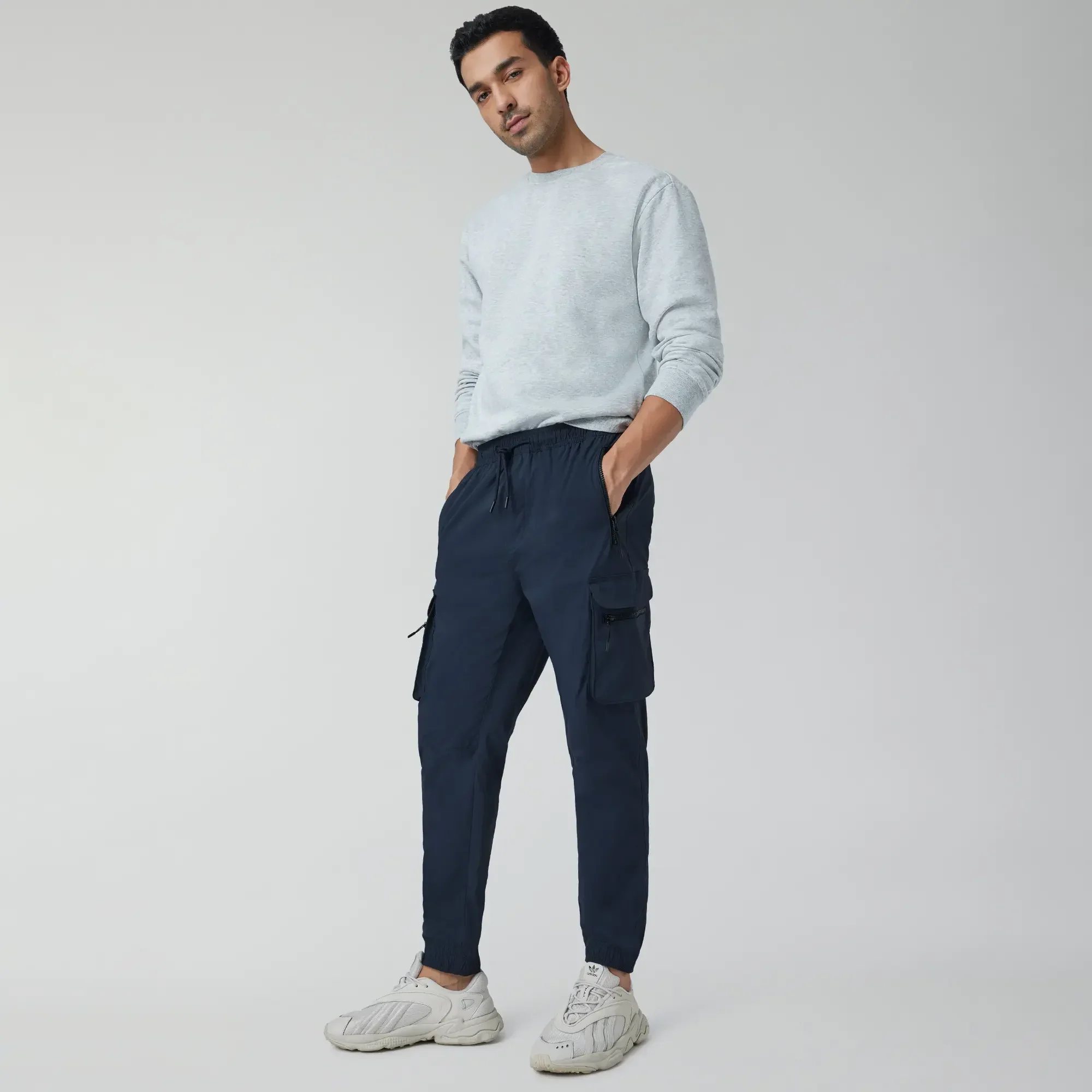 Moveo Cargo Joggers Midnight Blue - Image 2