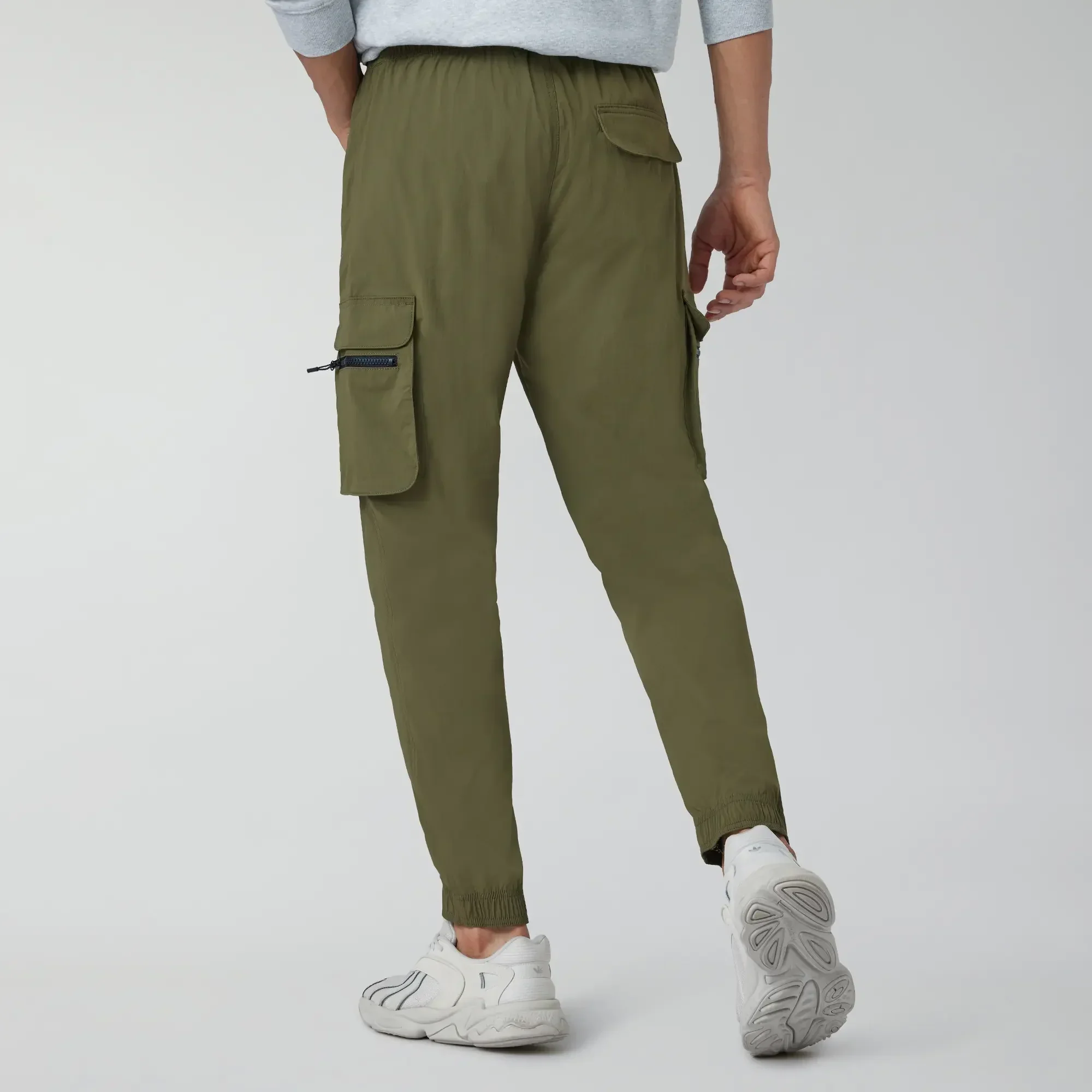 Moveo Cargo Joggers Olive Green - Image 3