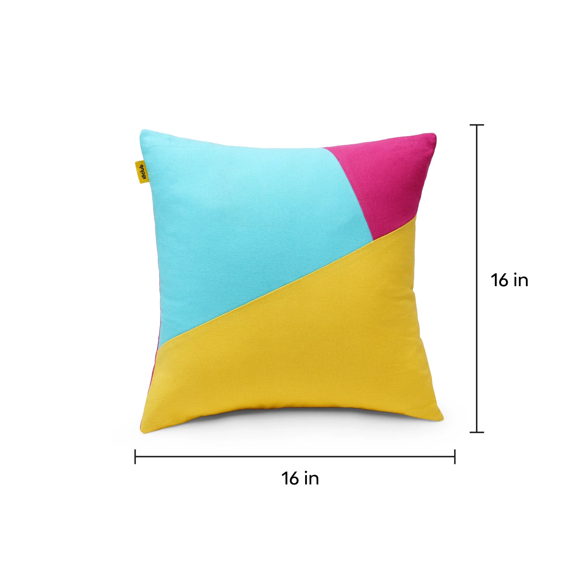 Multi Colour Geometric Cushion Cover | Set Of 2 - Image 26