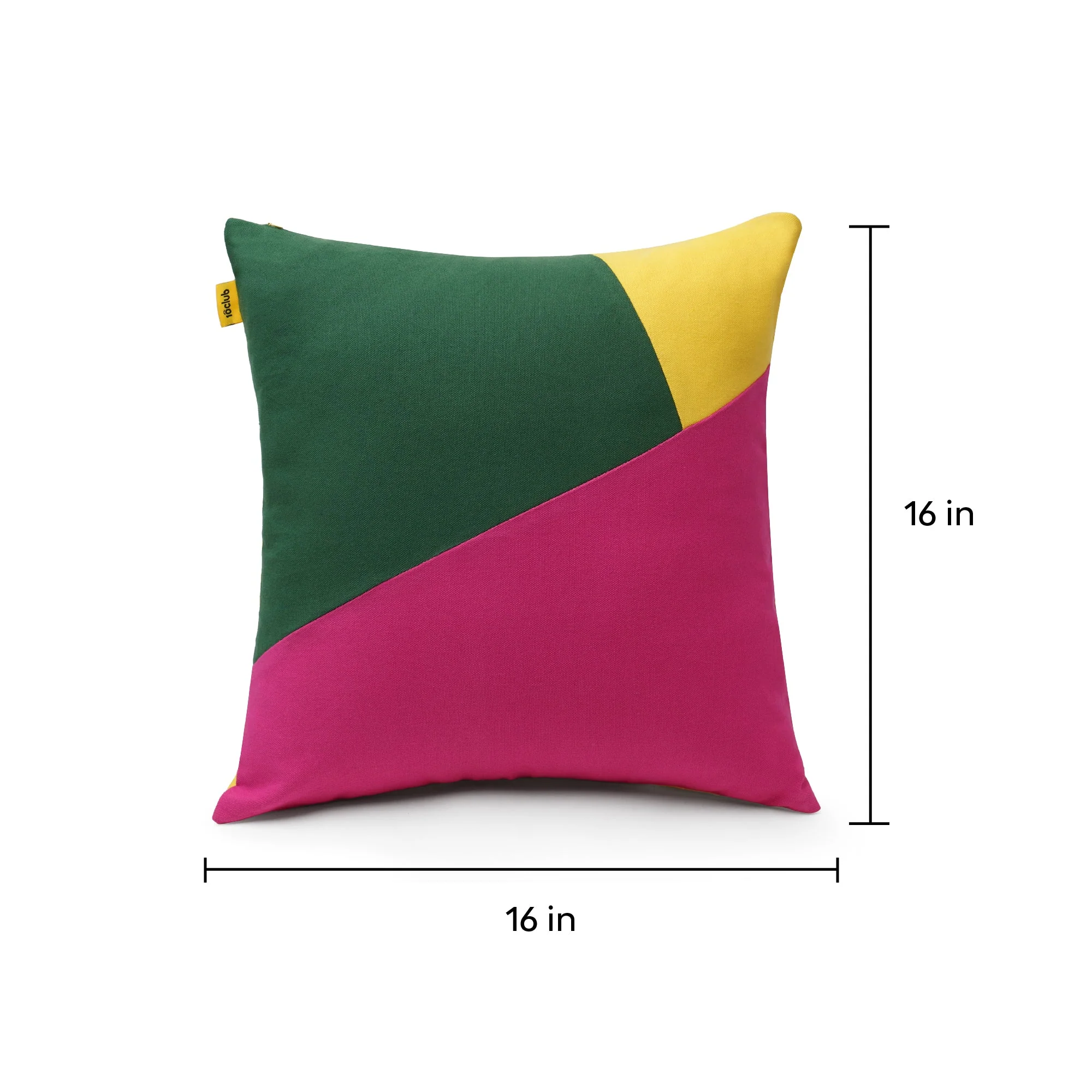 Multi-Colour Geometric Cushion Cover | Single - Image 6