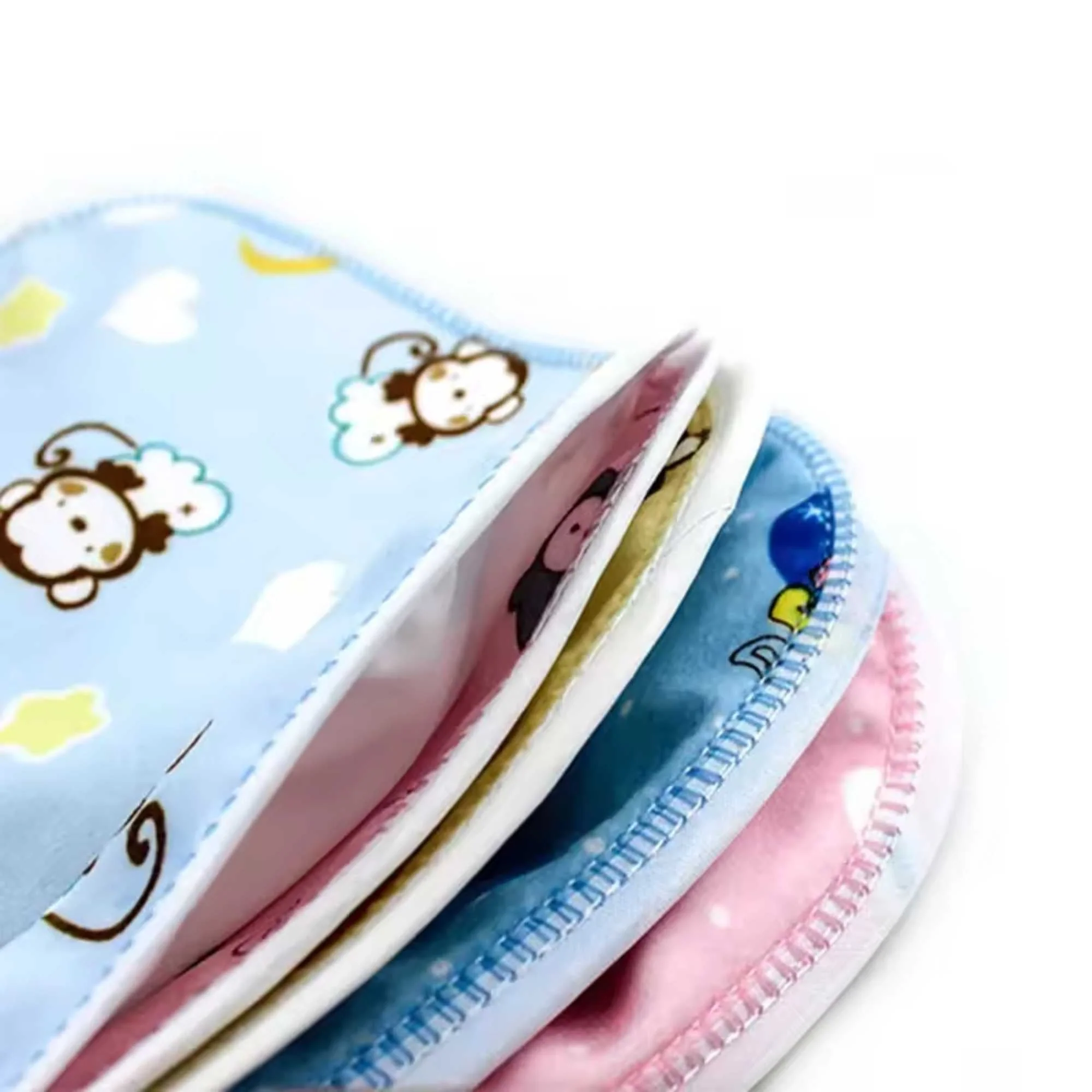 Multicolour Fastdry Cotton Bib | Set Of 10 - Image 5