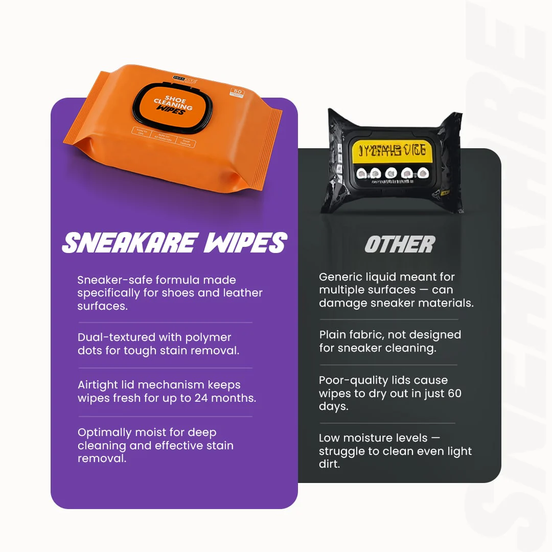 Multipack Shoe Cleaning Wipes (Pack of 50) - Image 3