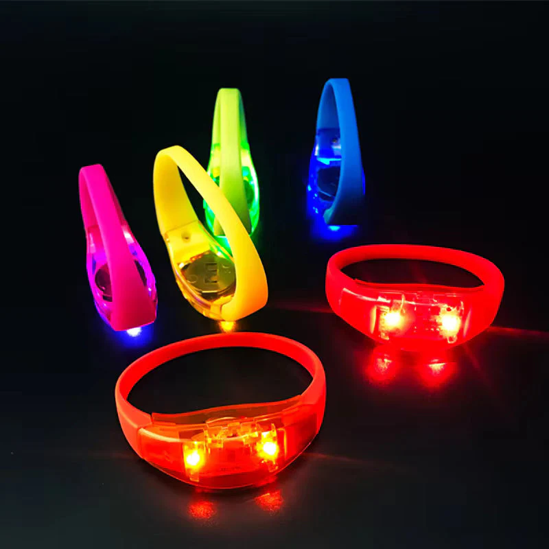 Music Sensor Led Bracelet Sound Sync Led Wristband 1pc - Image 7