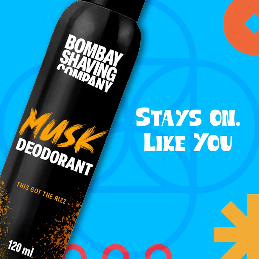 Musk Deodorant, 120ml - Image 3