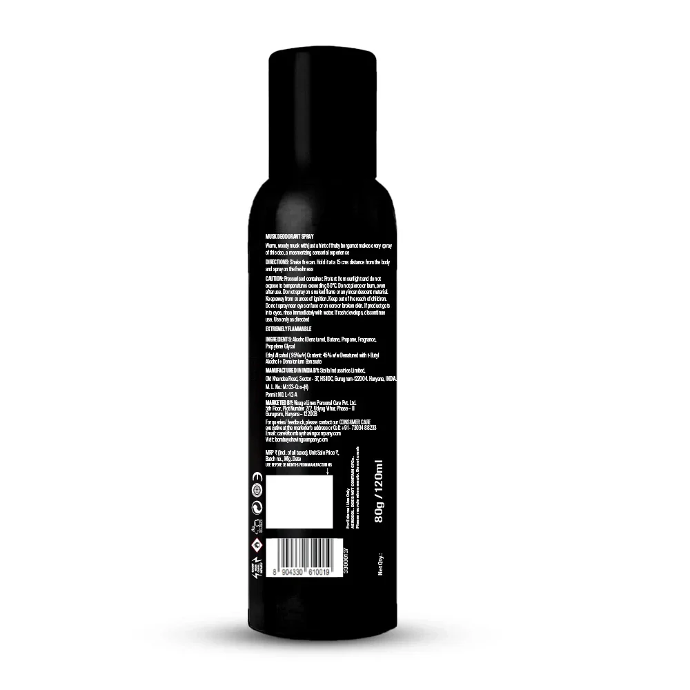 Musk Deodorant, 120ml - Image 8