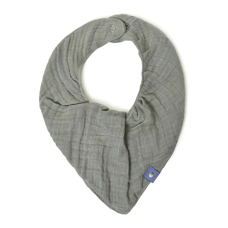 Muslin Drool Bib Pacifier Band Set - Image 3