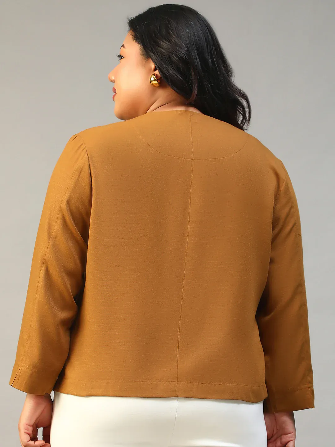 Mustard Plus Size Women's Top - Image 5
