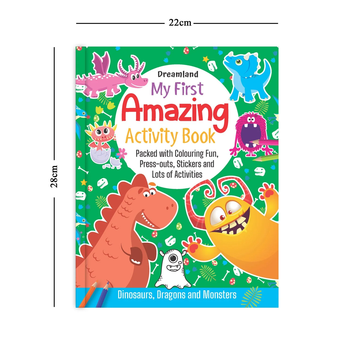 My First Amazing Activity Book-  Dinosaurs, Dragons and Monsters - Image 2