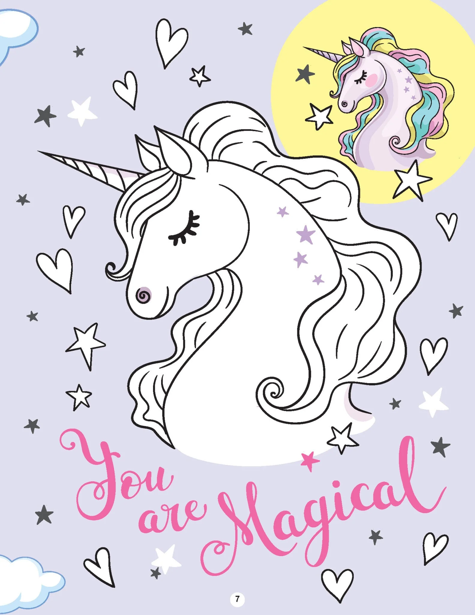 My Magical Unicorn Copy Colour Book for Children Age 2 -7 Years - Make Your Own Magic Colouring Book - Image 5
