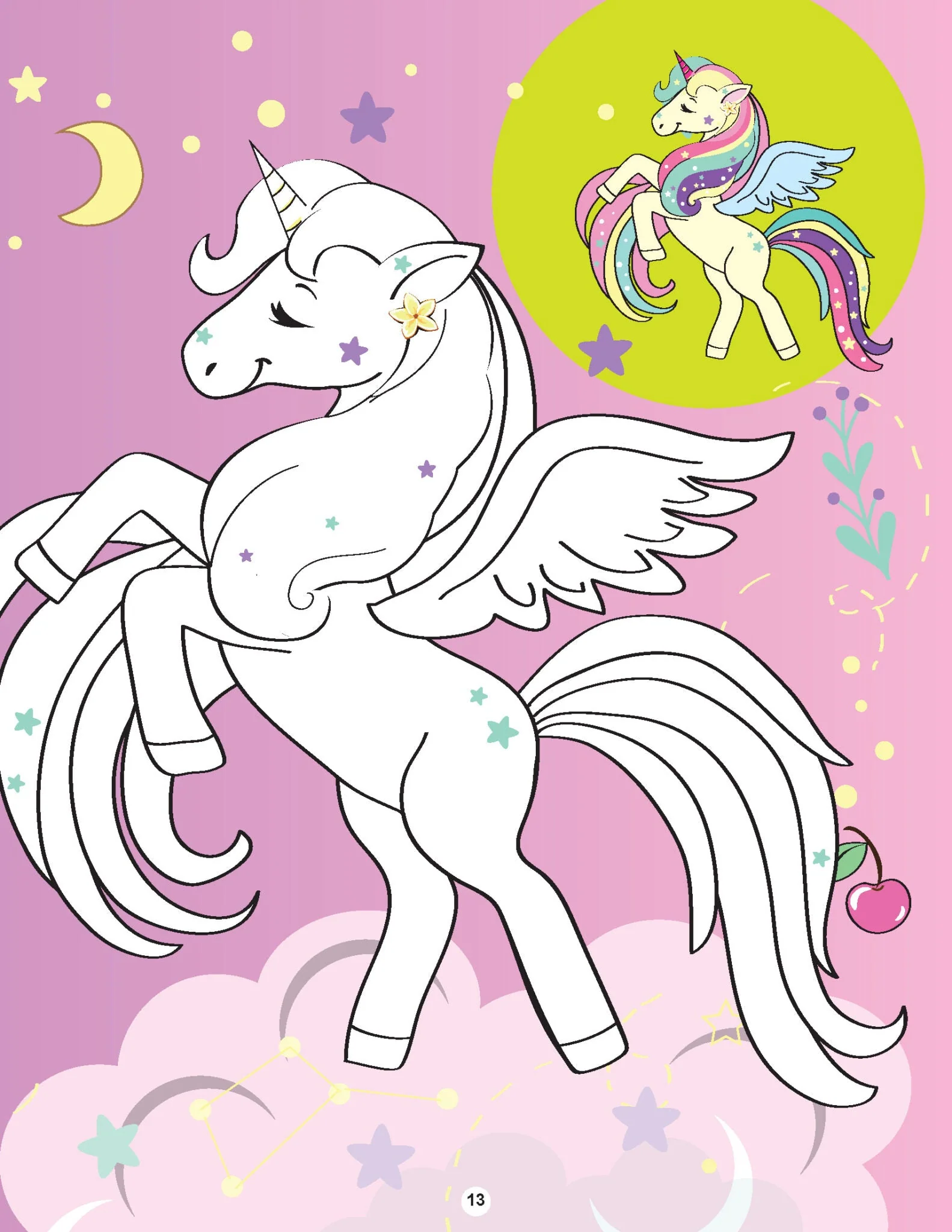 My Magical Unicorn Copy Colour Book for Children Age 2 -7 Years - Make Your Own Magic Colouring Book - Image 6