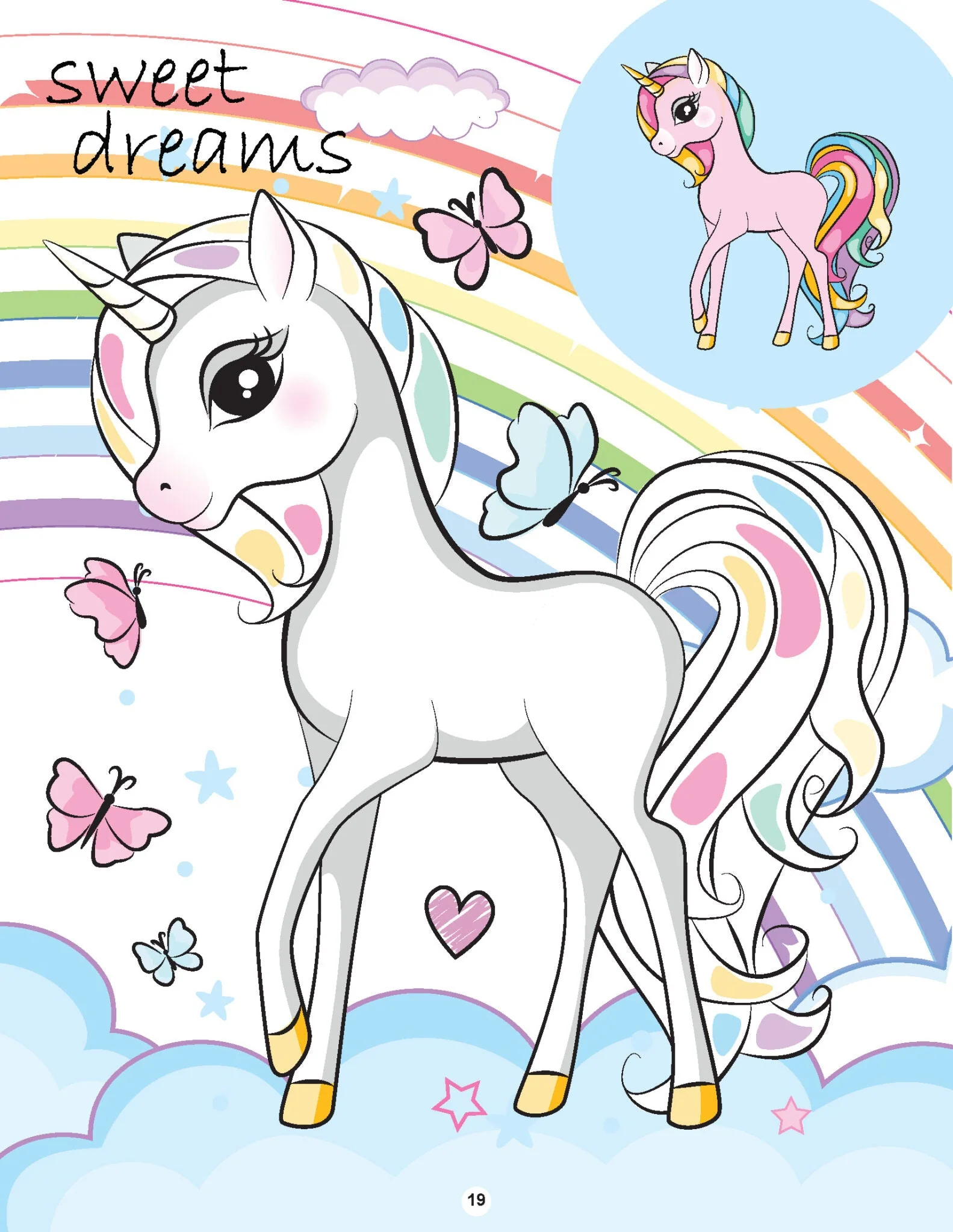 My Magical Unicorn Copy Colour Book for Children Age 2 -7 Years - Make Your Own Magic Colouring Book - Image 7