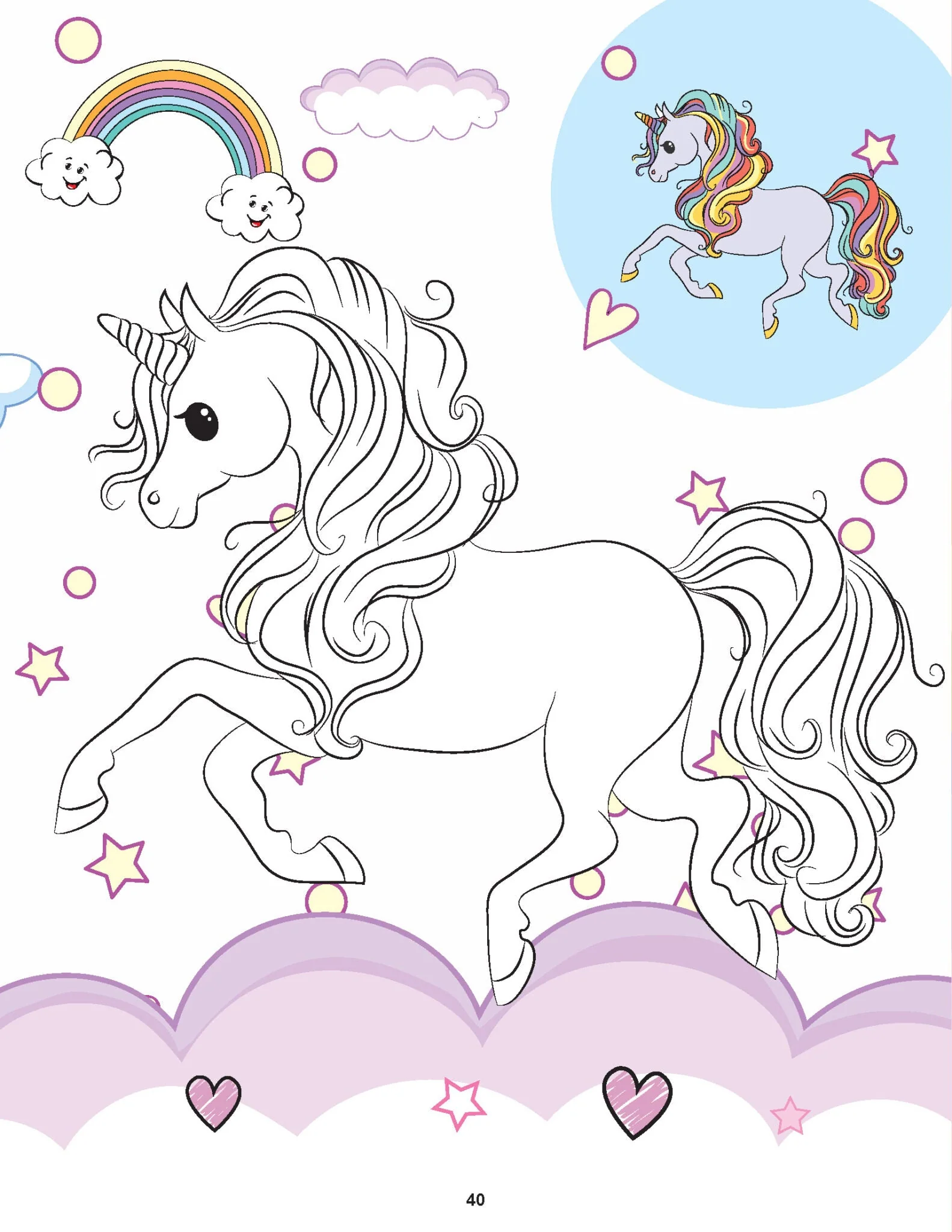My Magical Unicorn Copy Colour Book for Children Age 2 -7 Years - Make Your Own Magic Colouring Book - Image 9
