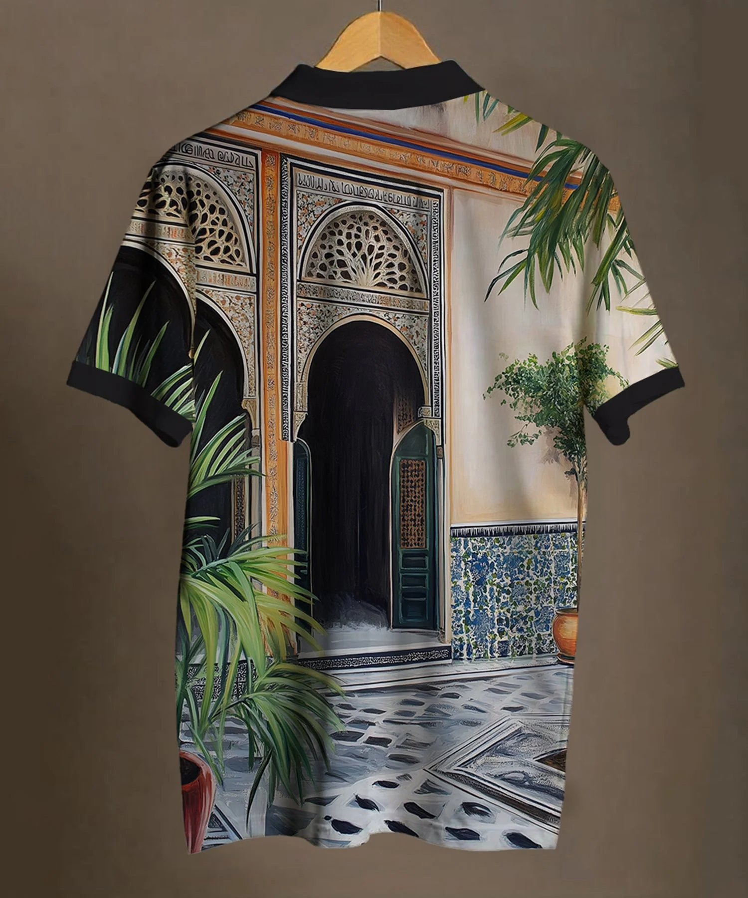 Nakkashi - Printed Polo Tee #3 - Image 2