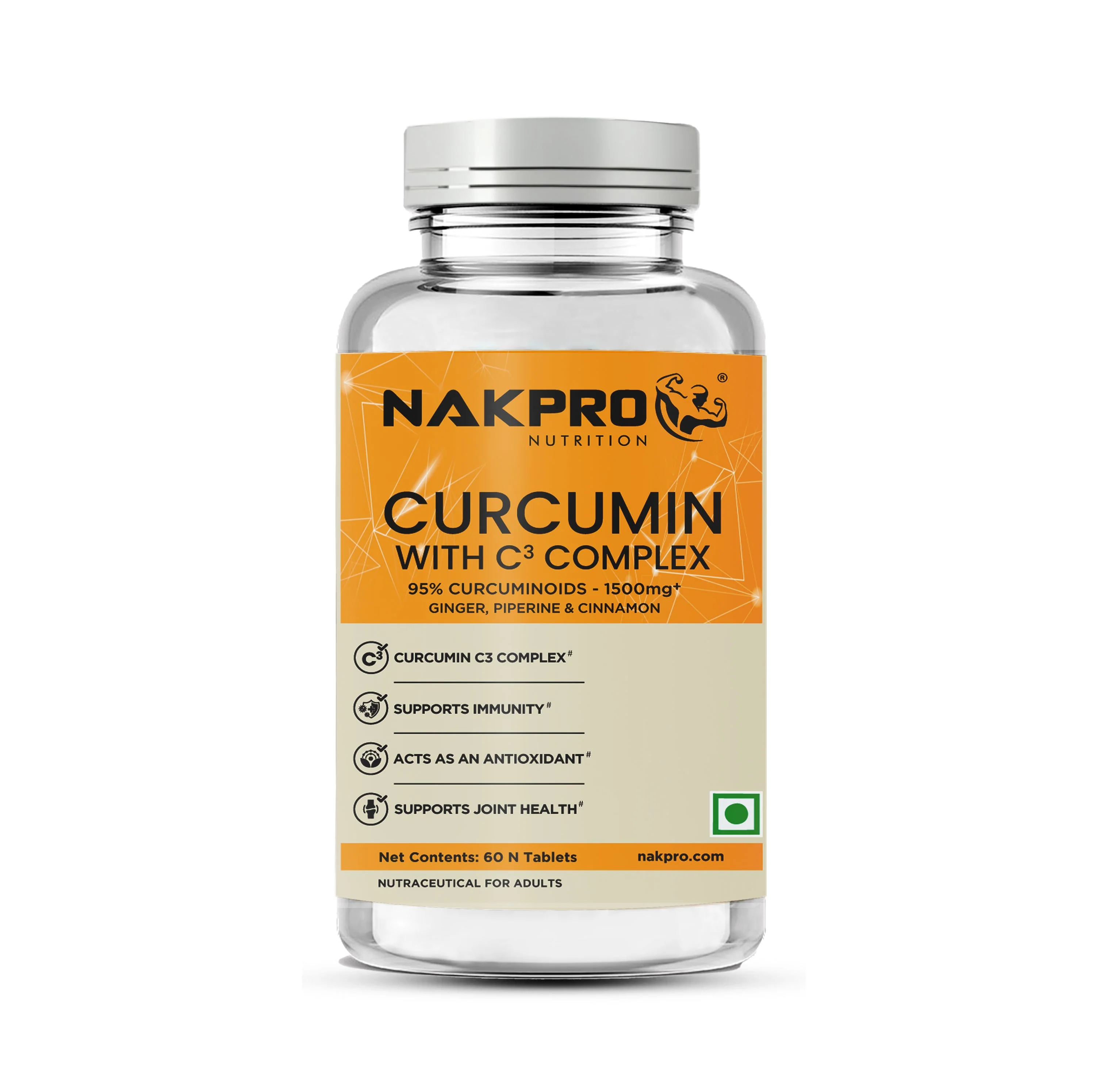 Nakpro Curcumin with C3 Complex Tablet