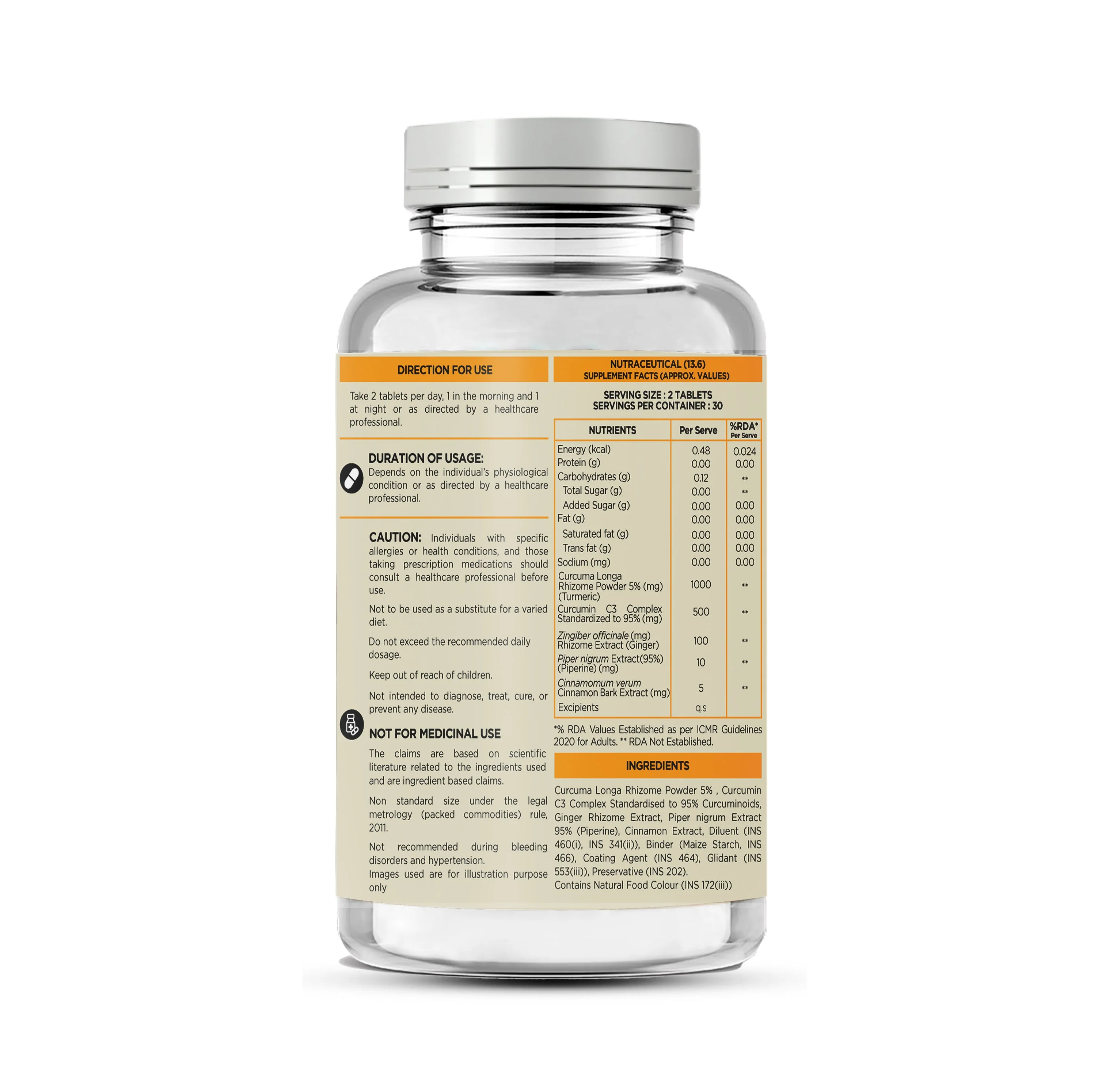 Nakpro Curcumin with C3 Complex Tablet - Image 2