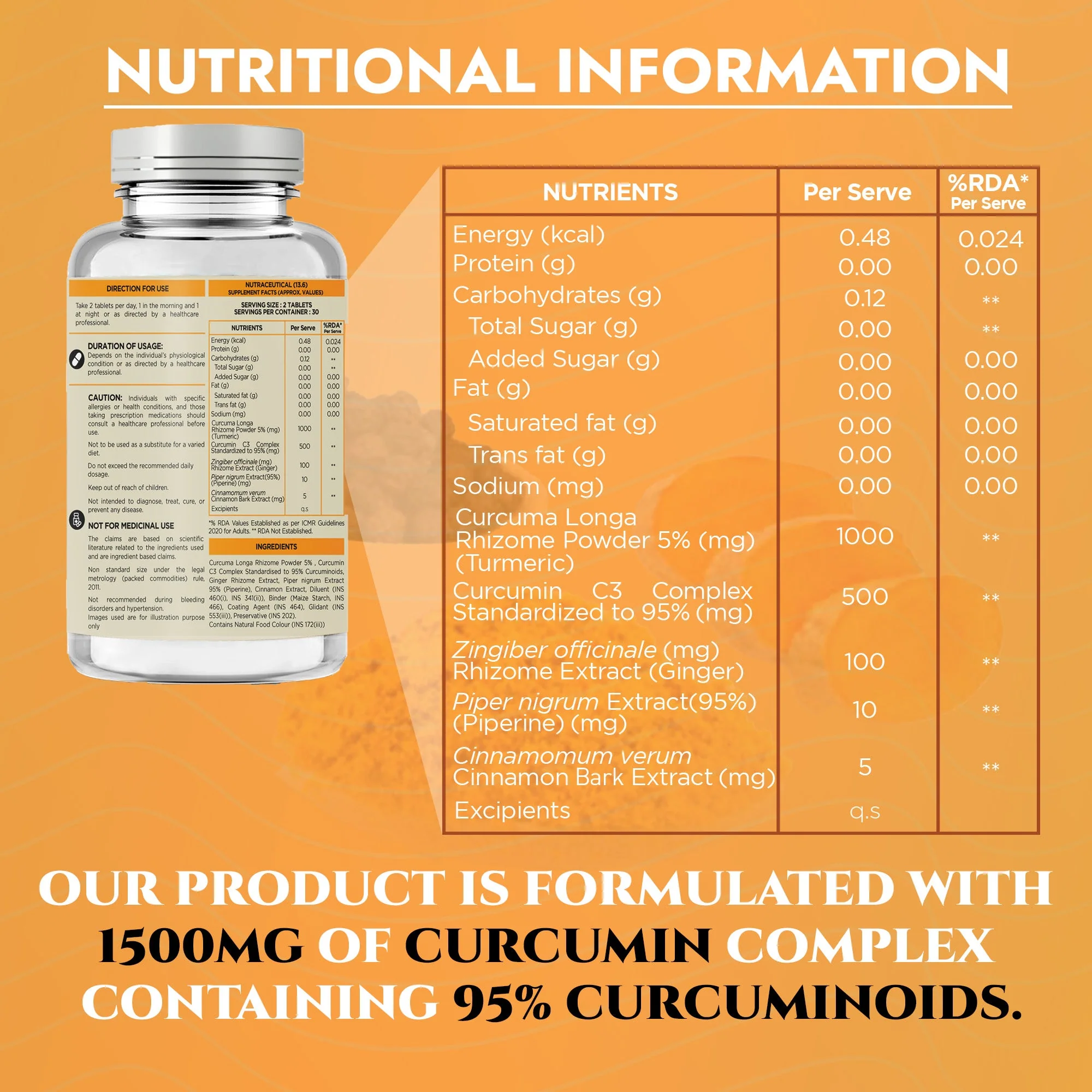 Nakpro Curcumin with C3 Complex Tablet - Image 3