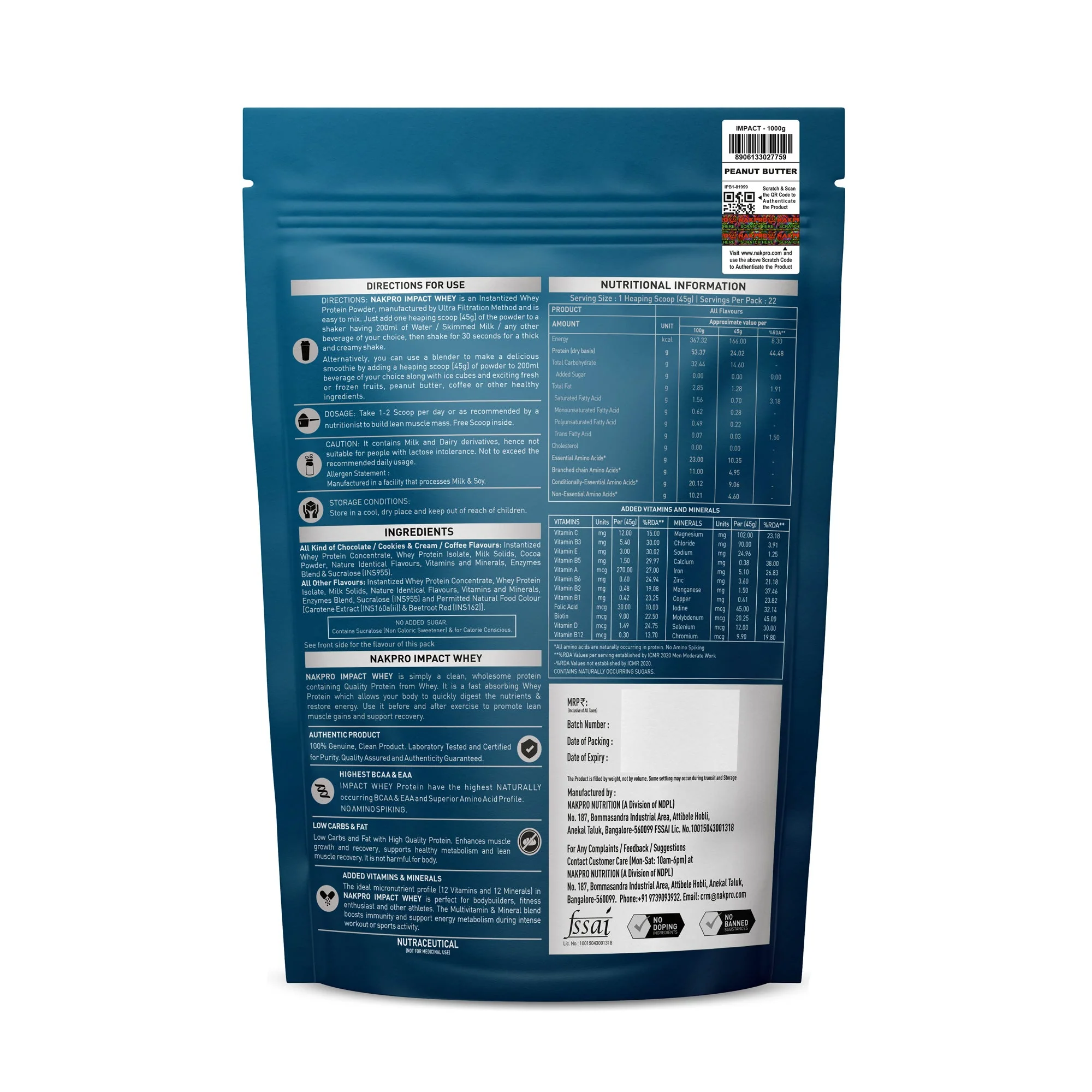 Nakpro Impact Whey Protein Blend - Image 34
