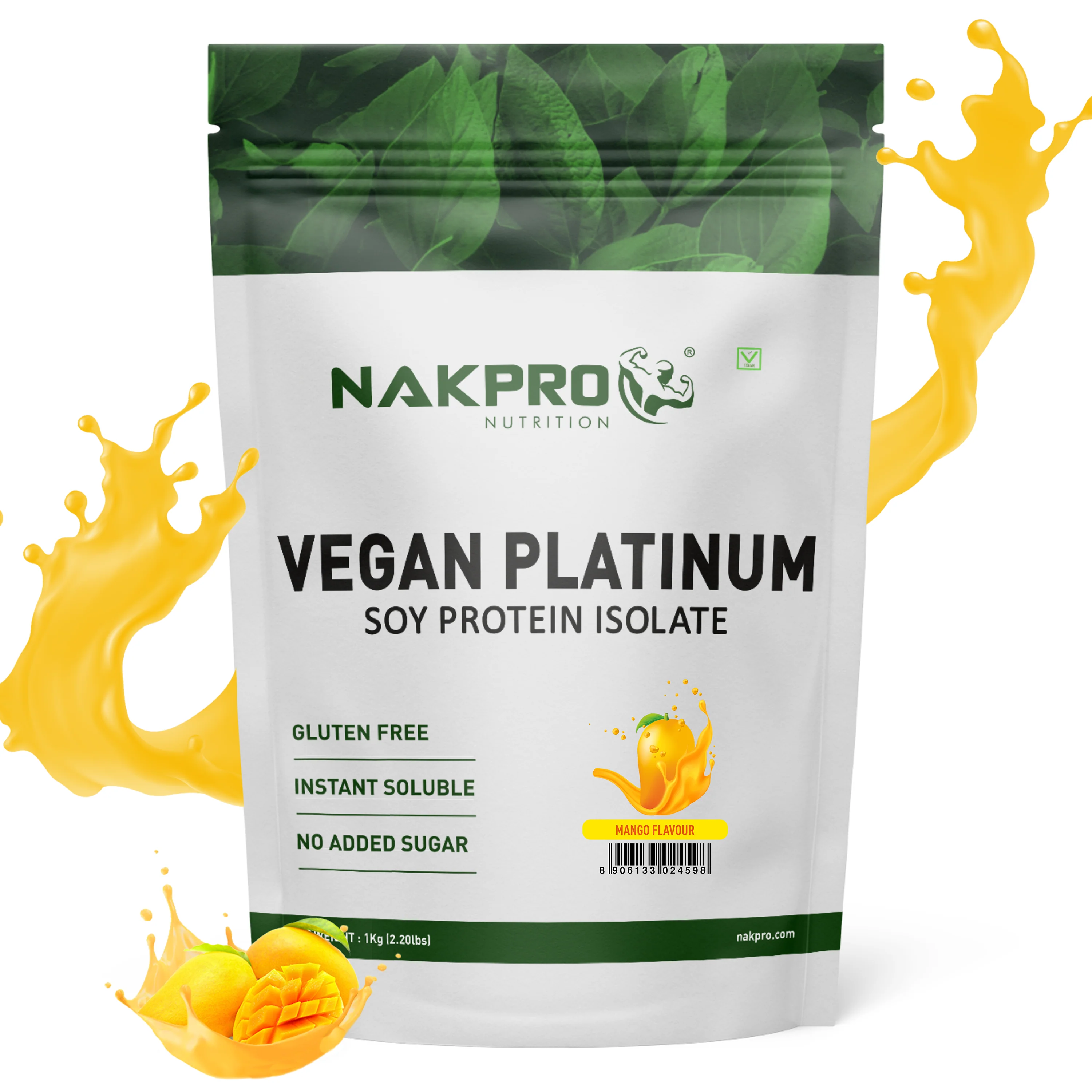 Nakpro Vegan Platinum Soy Protein Isolate - Image 155