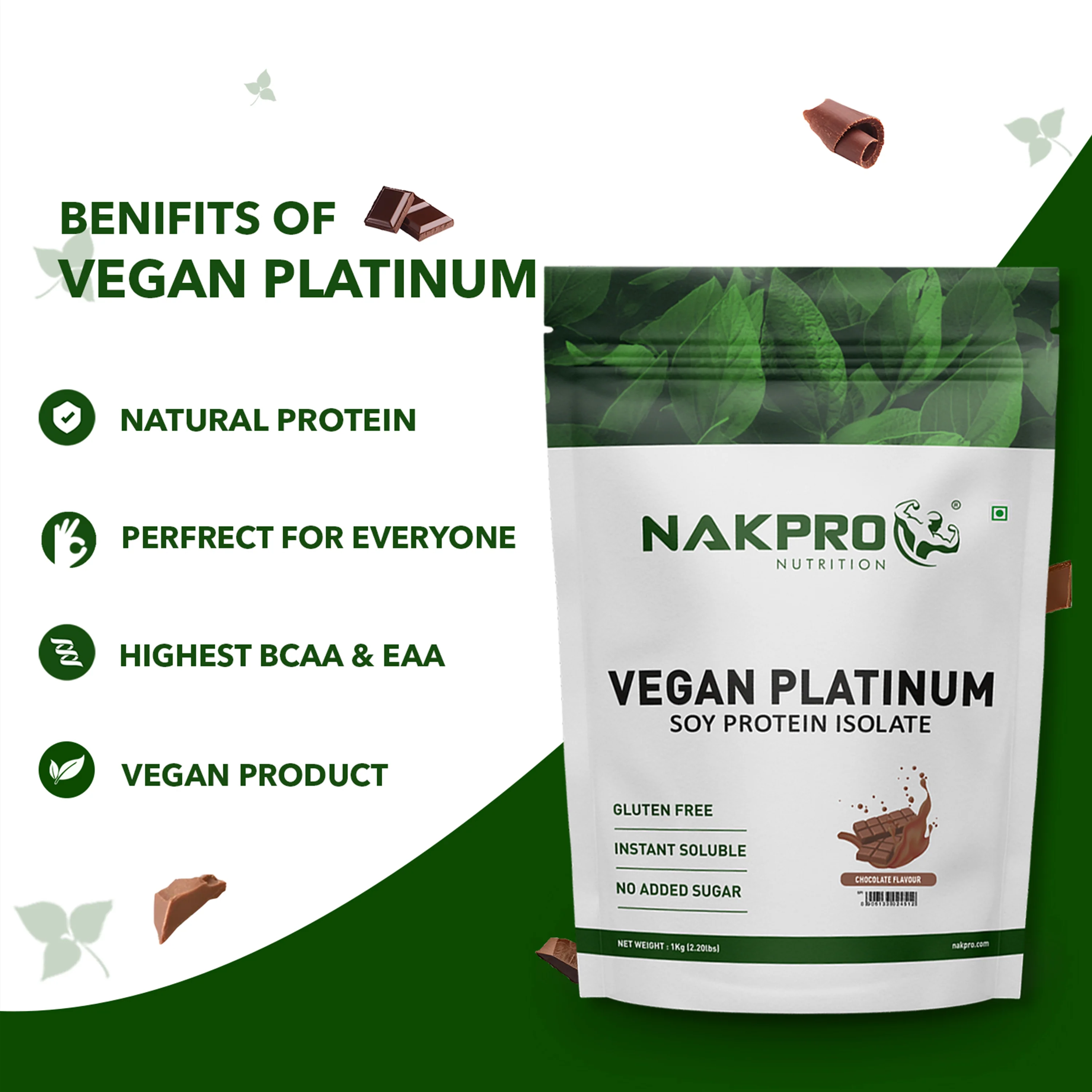 Nakpro Vegan Platinum Soy Protein Isolate - Image 32
