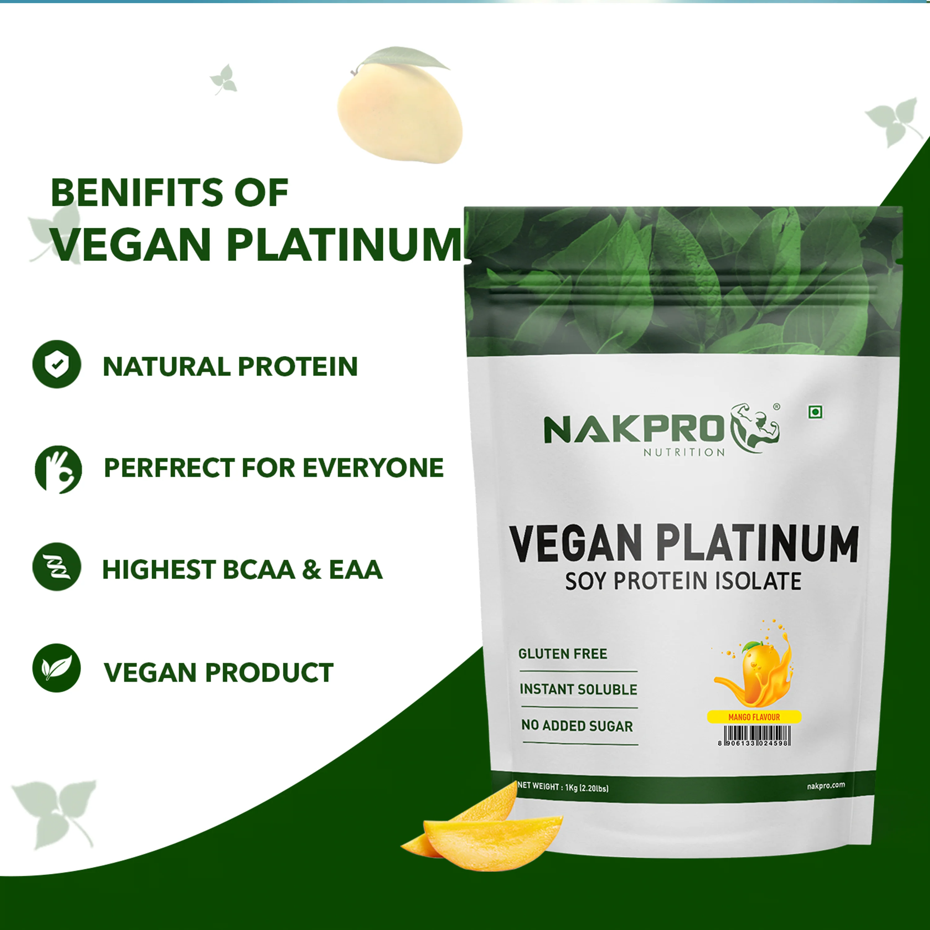 Nakpro Vegan Platinum Soy Protein Isolate - Image 34