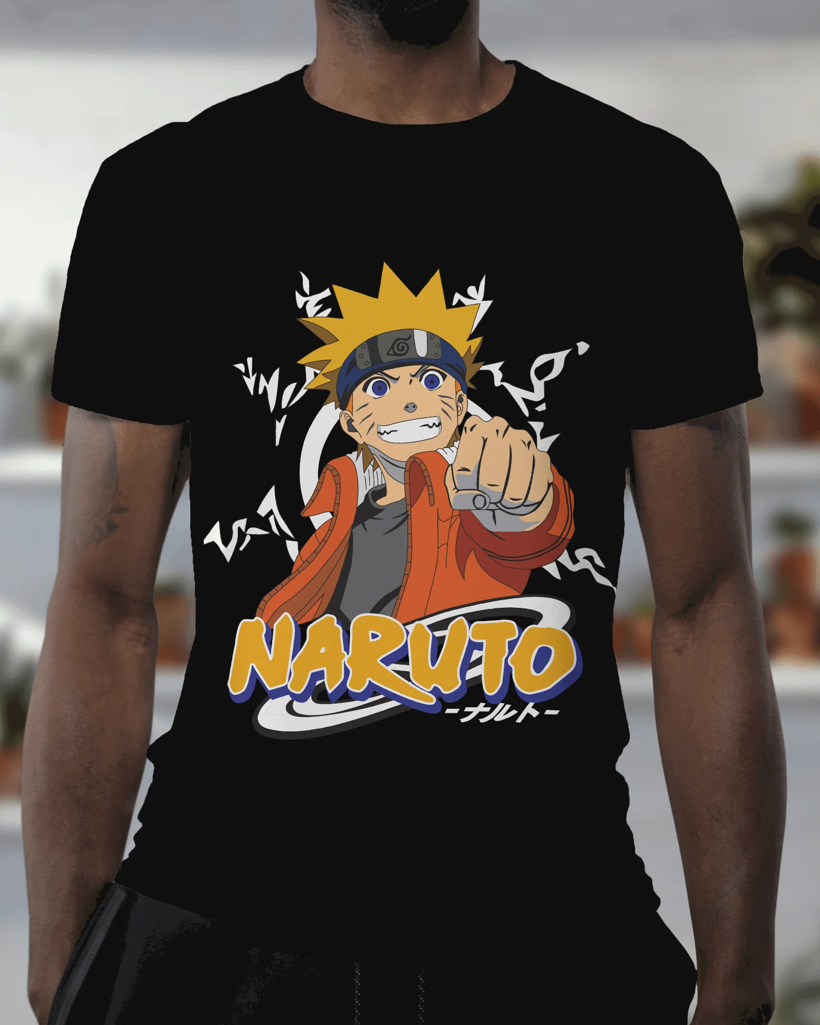 Naruto Uzumaki Graphic T-Shirt – Believe It! Edition - Image 4
