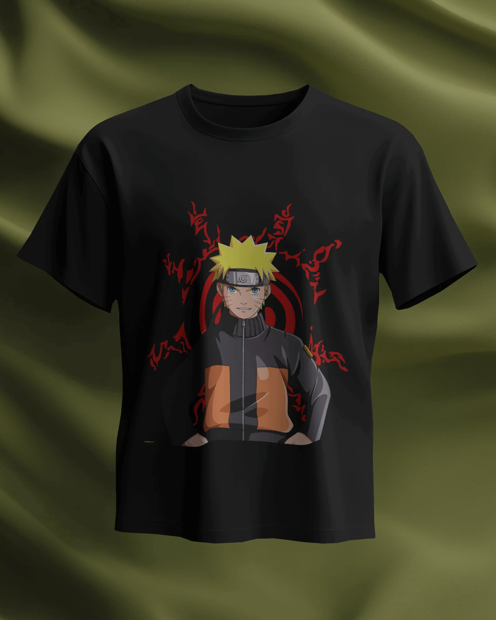 Naruto Uzumaki Spirit T-Shirt - Image 2