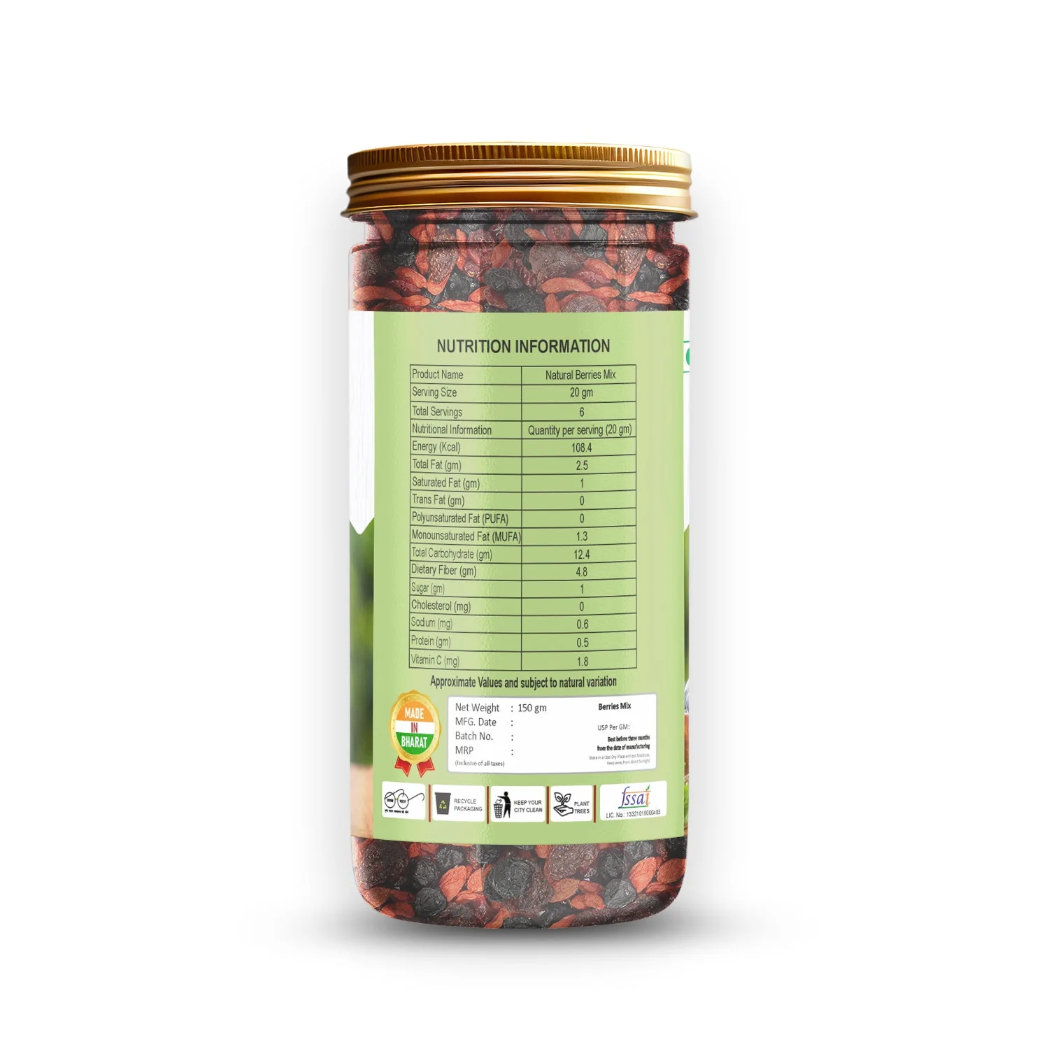 Natural Berries Mix - Image 10