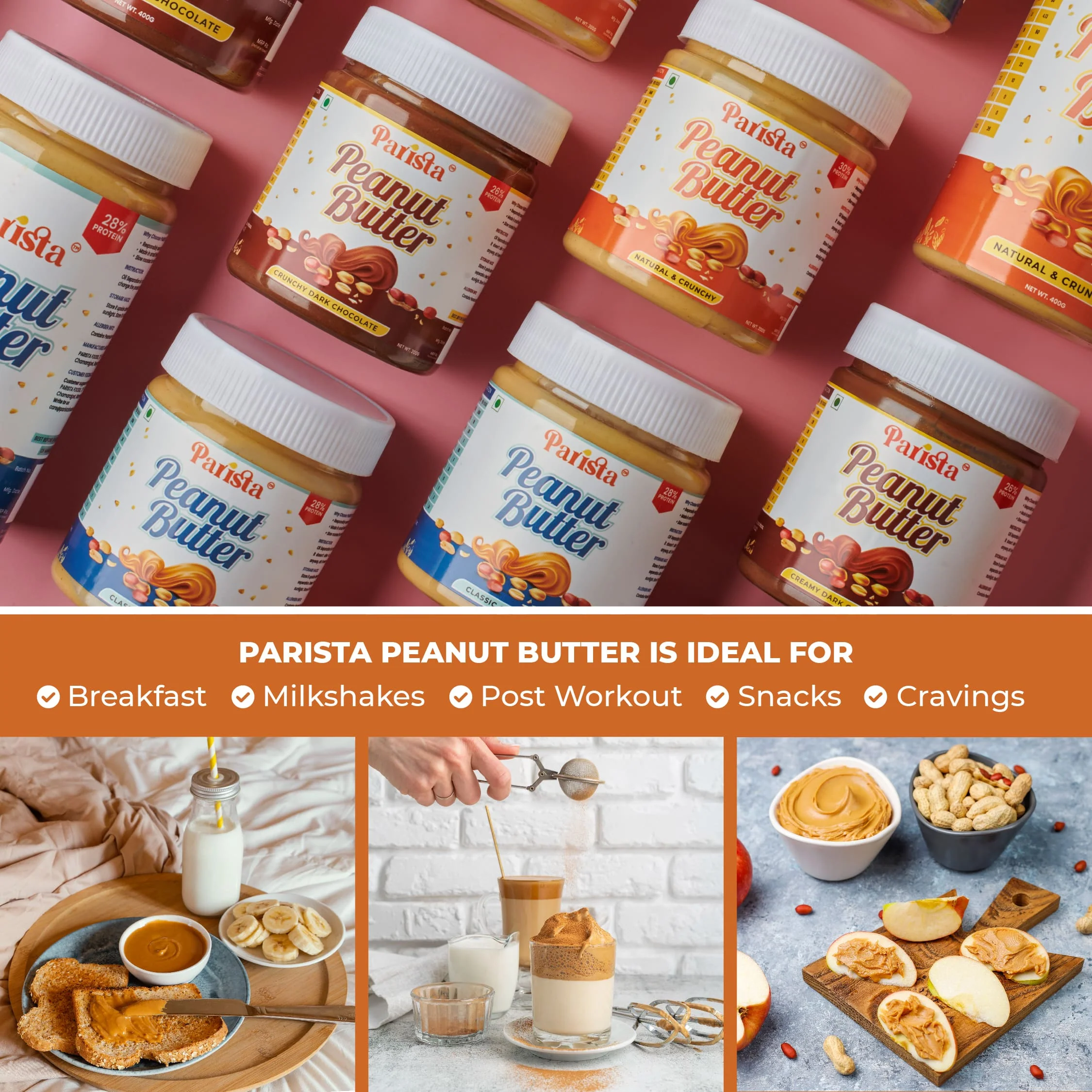 Natural & Crunchy Peanut Butter - Image 3