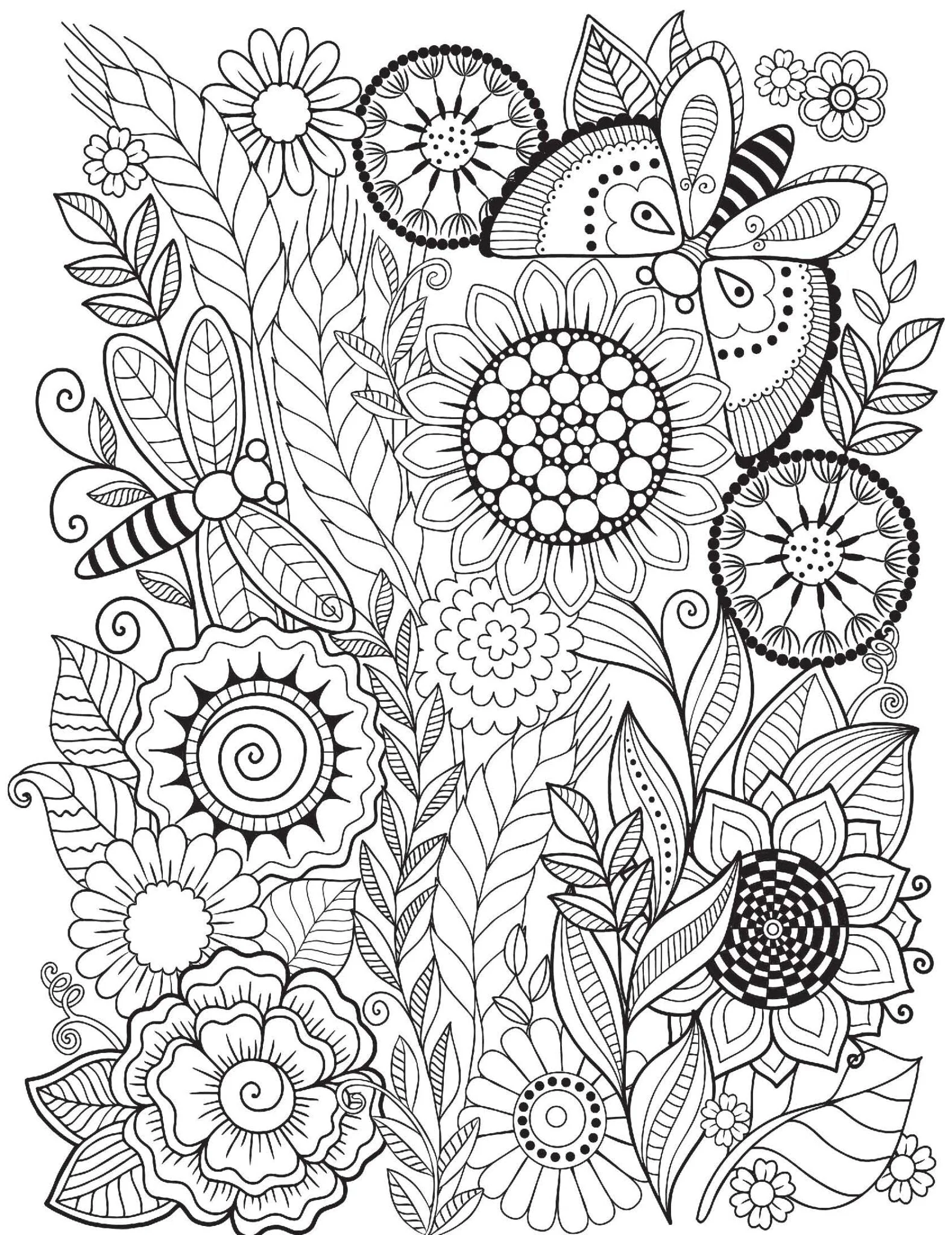 Nature – Colouring Book for Adults - Image 3