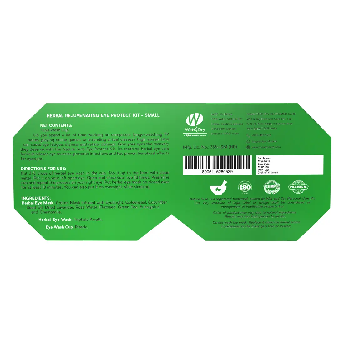 Nature Sure Herbal Eye Protect Kit for Men, Women, Teens and Kids - Image 8