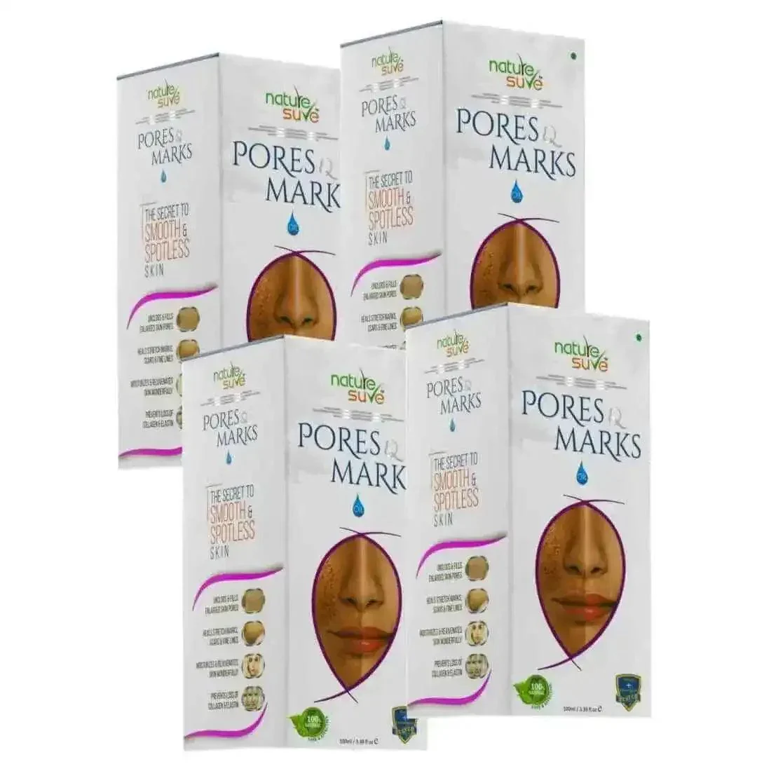 Nature Sure Pores and Marks Facial Oil for Enlarged Skin Pores, Stretch Marks and Fine Lines - Image 23