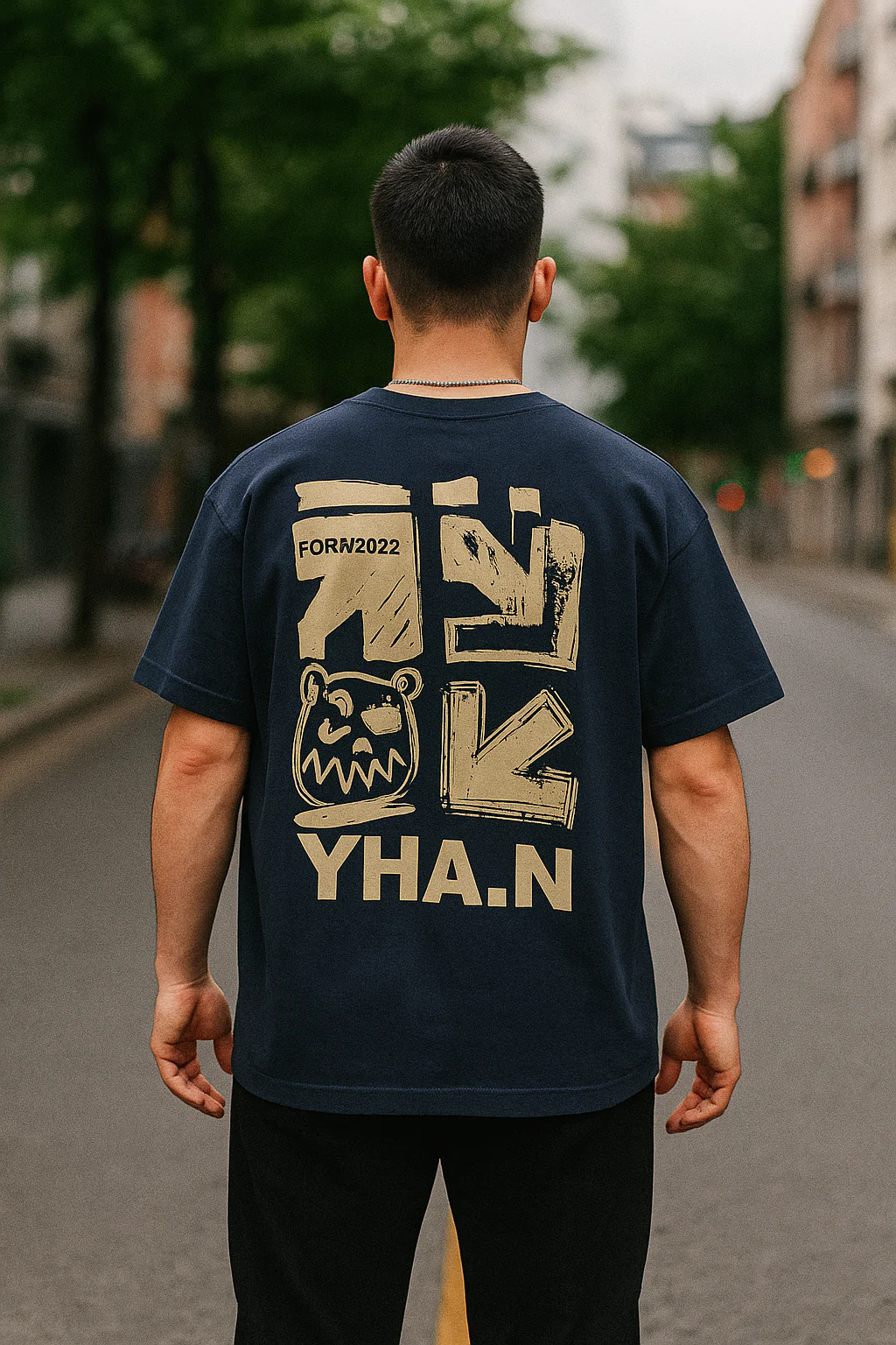 Navy Blue  YHAN - Image 6