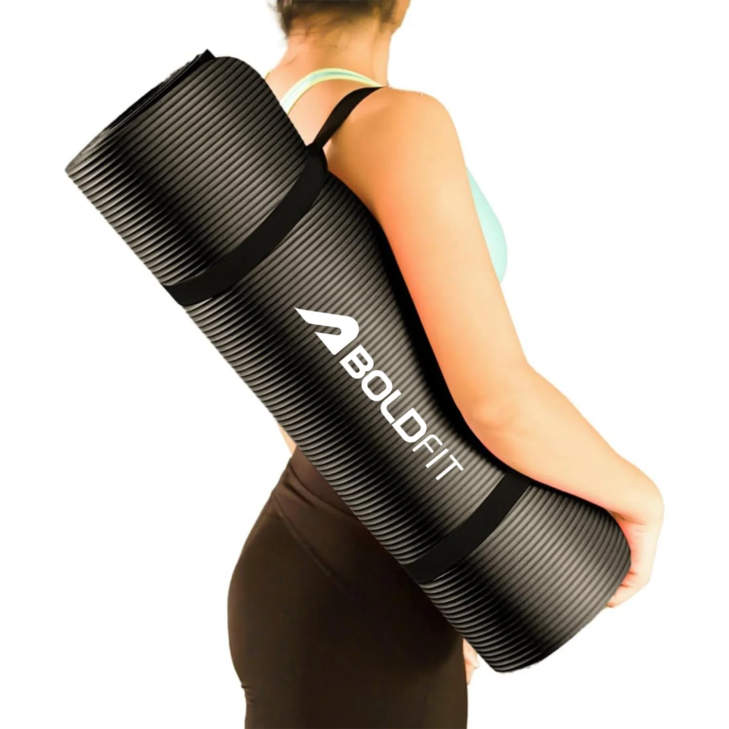 NBR Yoga mat with Carrying Strap - Image 21