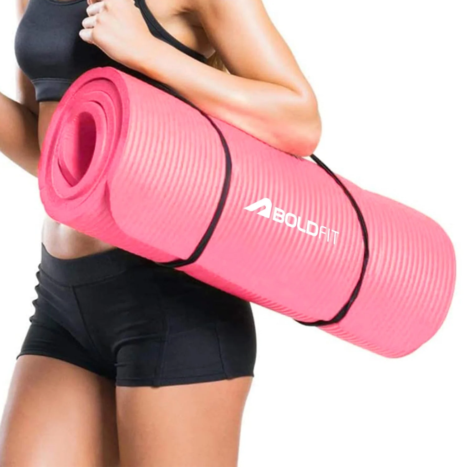 NBR Yoga mat with Carrying Strap - Image 52
