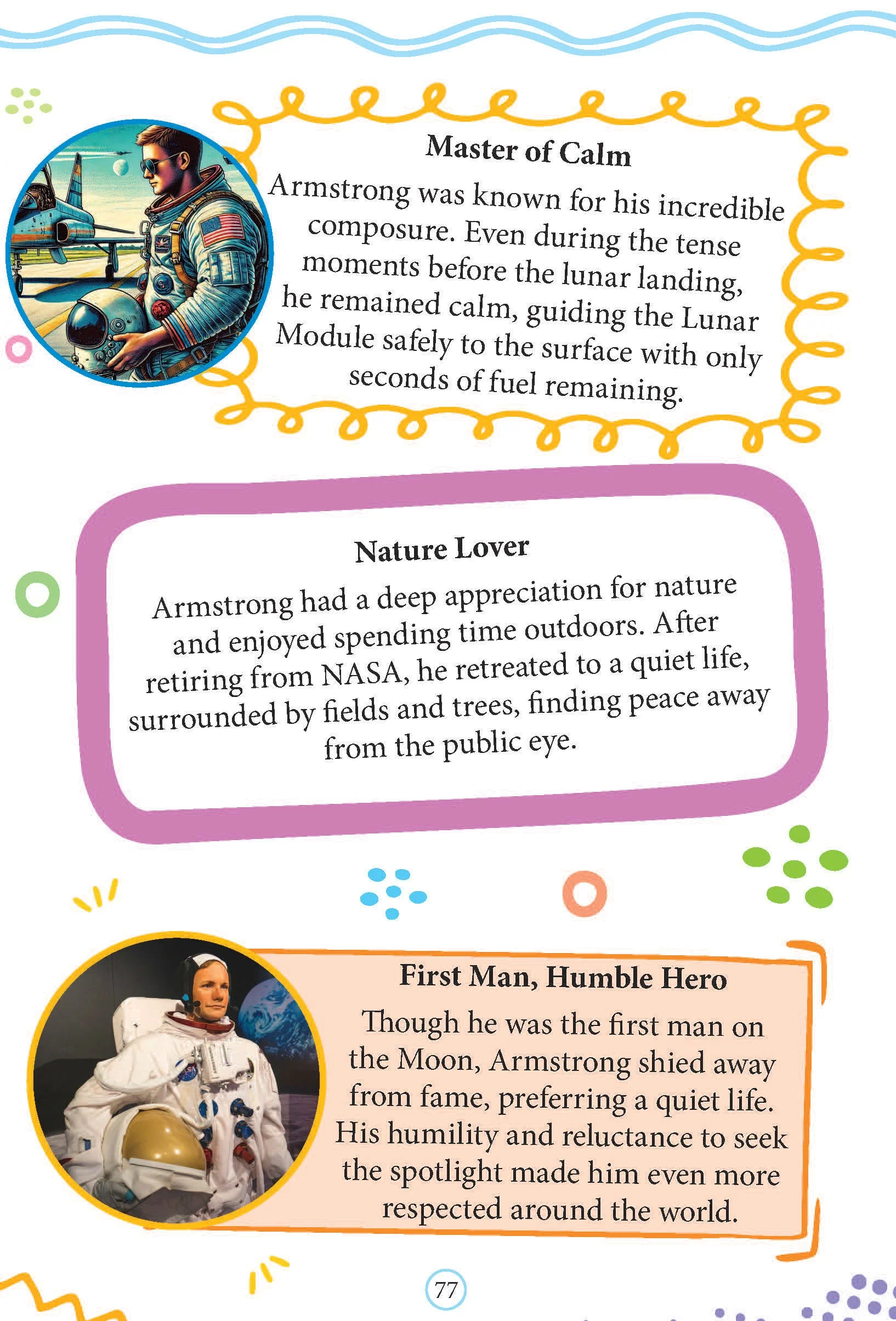 Neil Armstrong Icons of Inspiration  Illustrated Biography for Kids Age 6 - 12 Years - Image 10