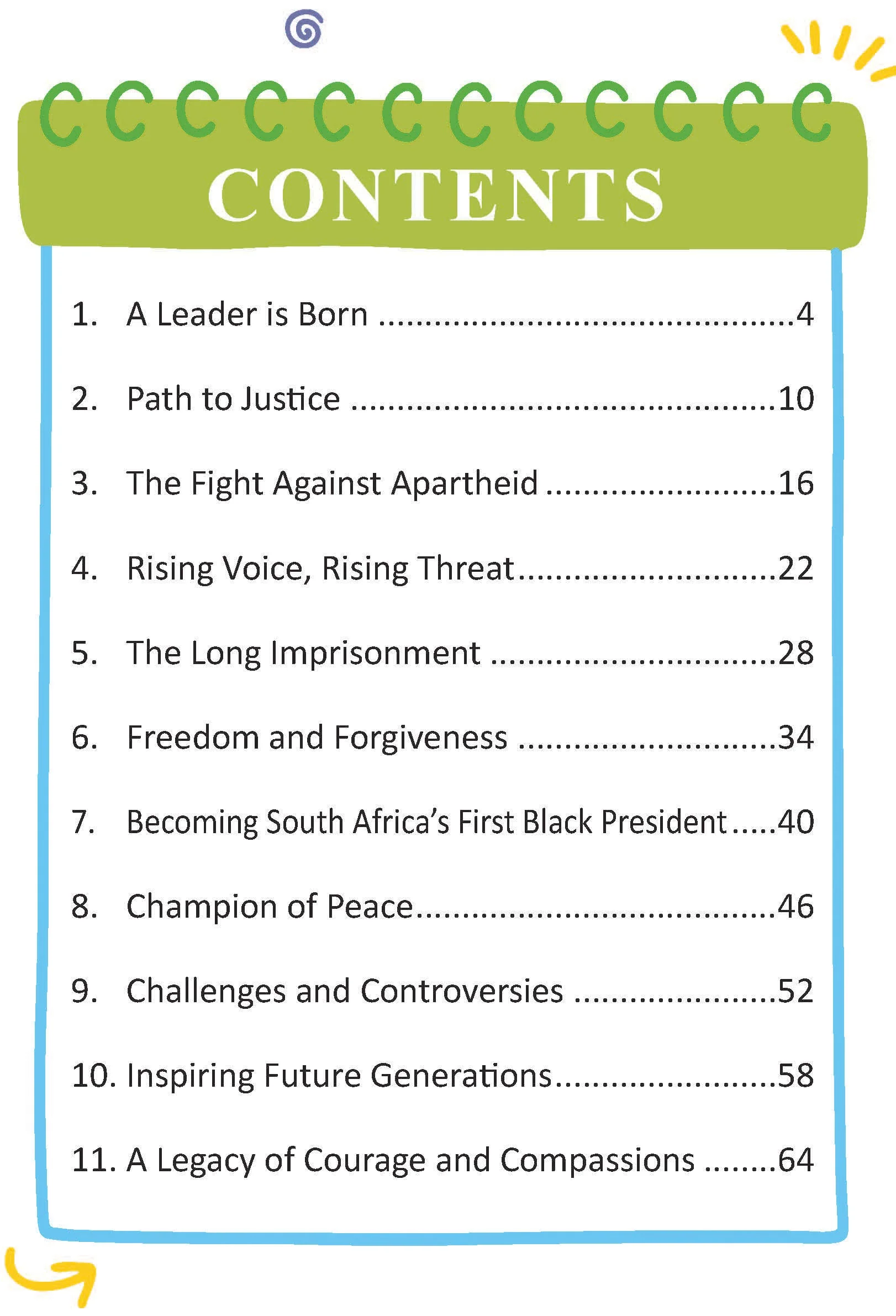 Nelson Mandela Icons of Inspiration  Illustrated Biography for Kids Age 6 - 12 Years - Image 2